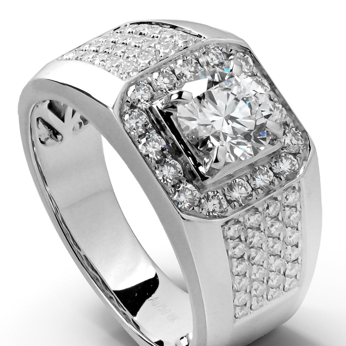 Lab Grown Diamond Ring Round