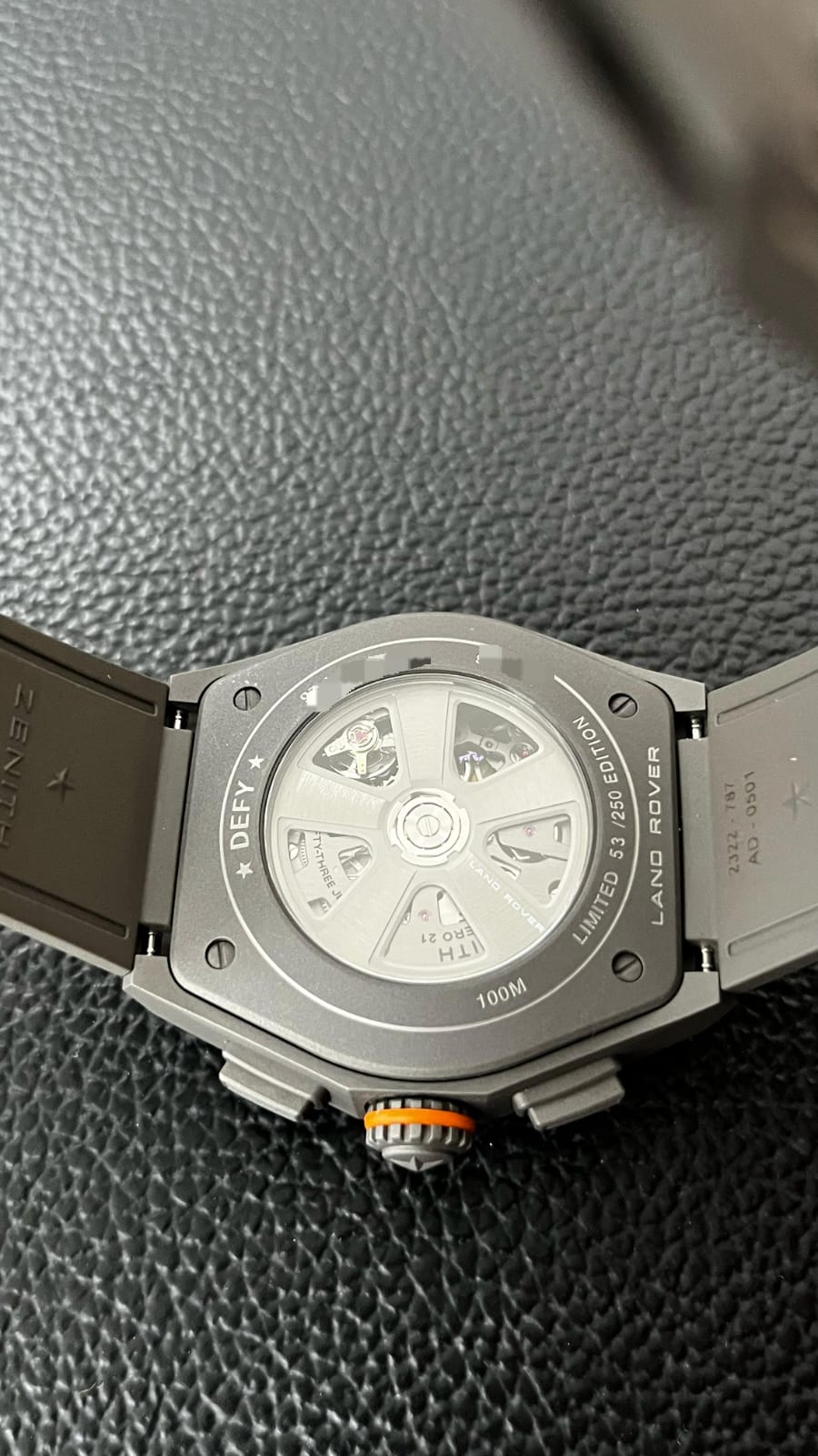 DEFY EL PRIMERO 21 'LAND ROVER' LIMITED EDITION (WATCH ONLY)