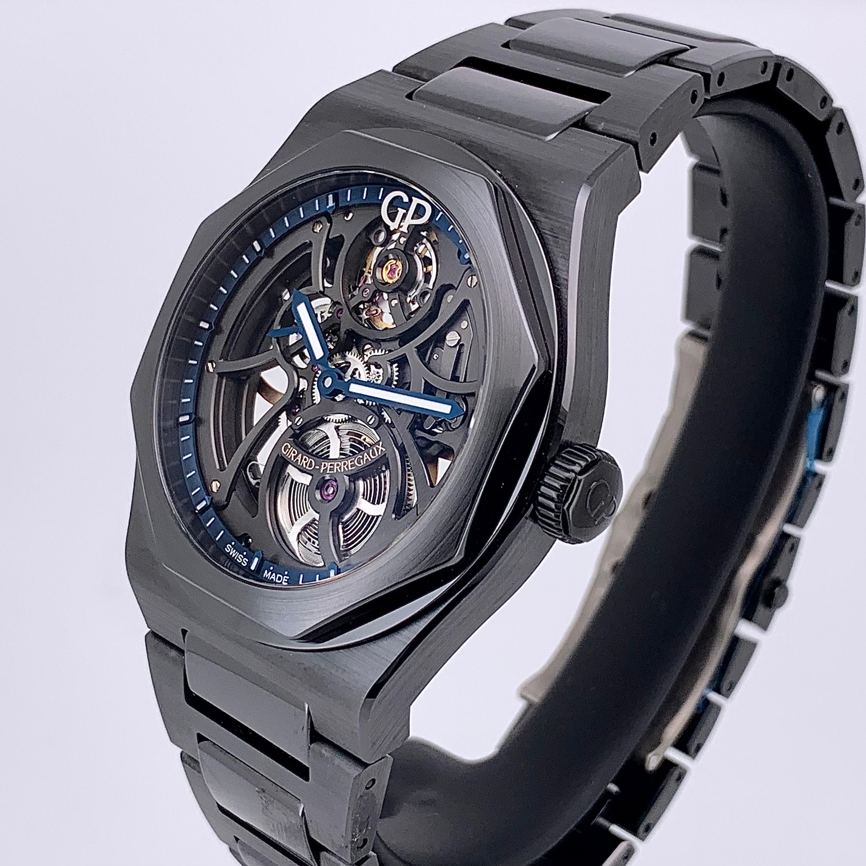 Laureato Skeleton Black