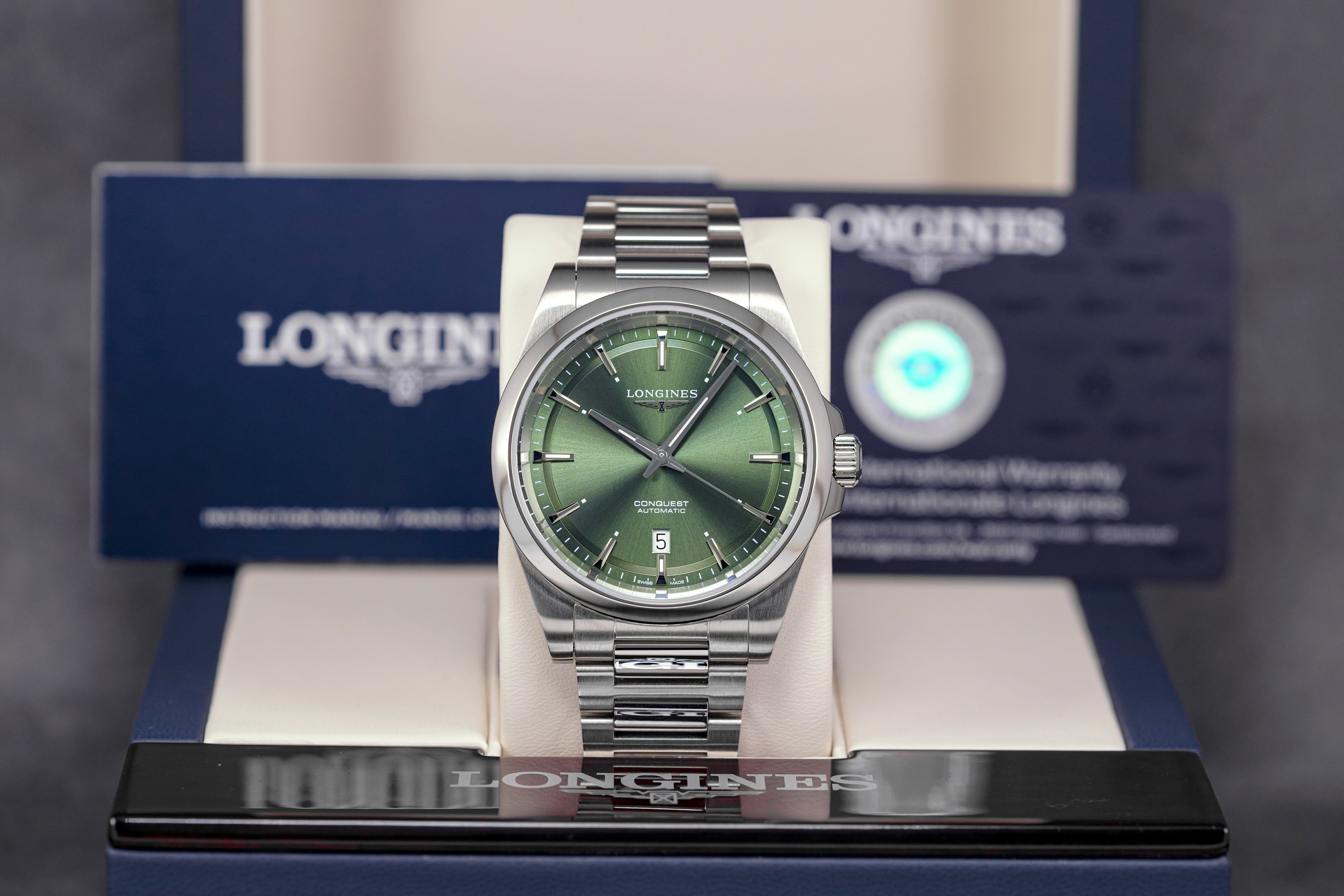 CONQUEST 41MM GREEN DIAL (2024)