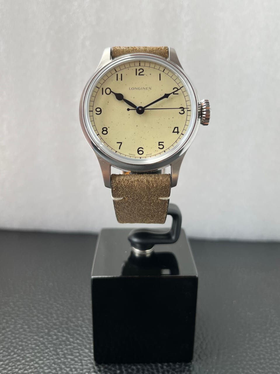 HERITAGE MILITARY 38.5MM STEEL SILVER DIAL (2019)