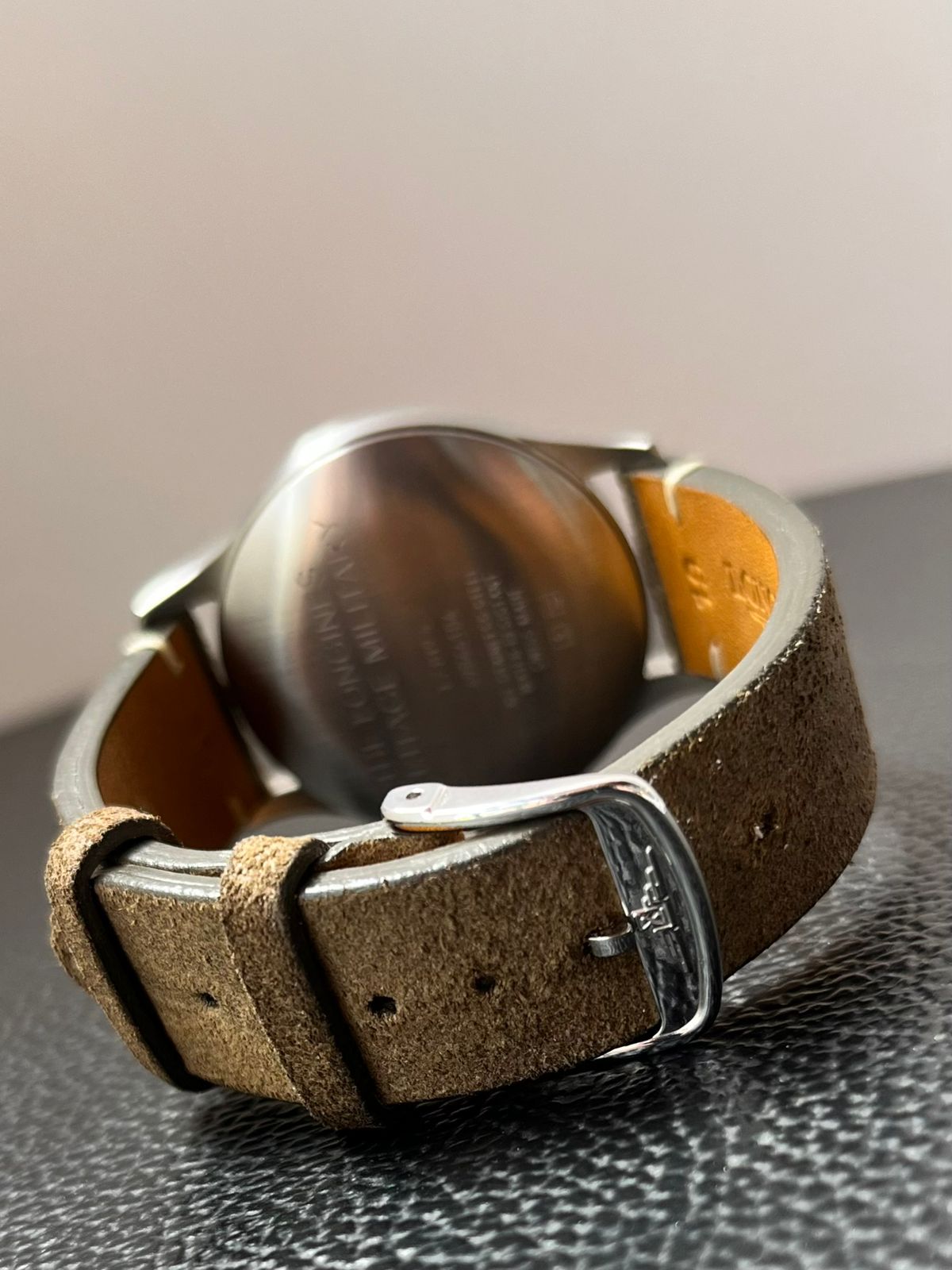 HERITAGE MILITARY 38.5MM STEEL SILVER DIAL (2019)
