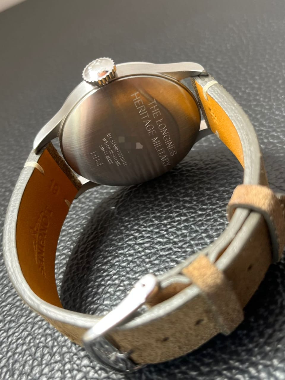 HERITAGE MILITARY 38.5MM STEEL SILVER DIAL (2019)