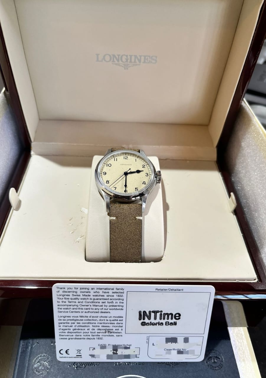 HERITAGE MILITARY 38.5MM STEEL SILVER DIAL (2019)