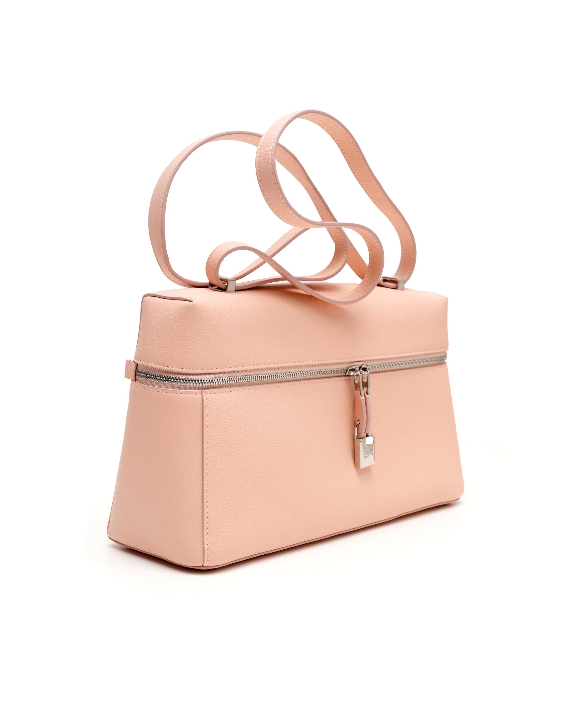 EXTRA BAG L27 BUBBLE GUM TEXTURED CALFSKIN