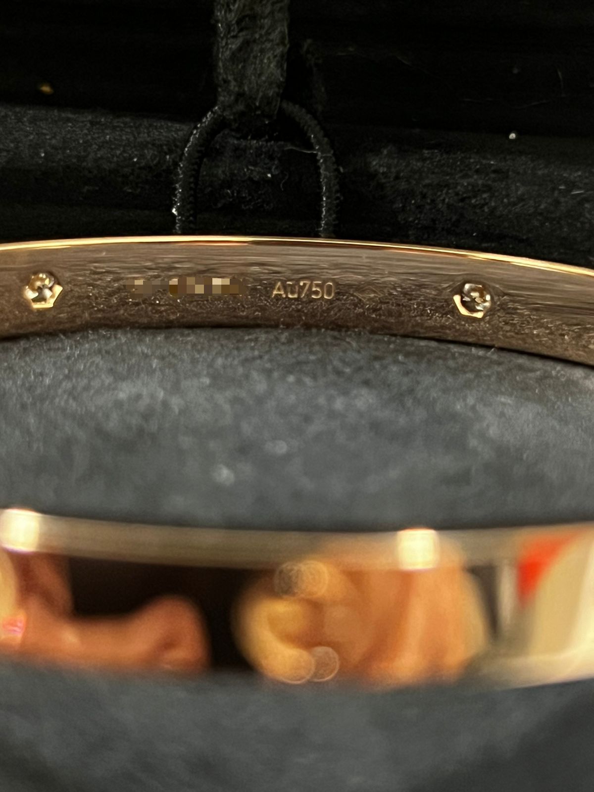 LOVE BRACELET ROSEGOLD WITH 4 BRILLIANT CUT DIAMONDS (2016)