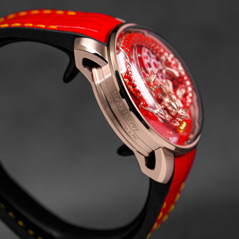 RED ENAMEL DRAGON GOLD PEARL LIMITED EDITION (2024)