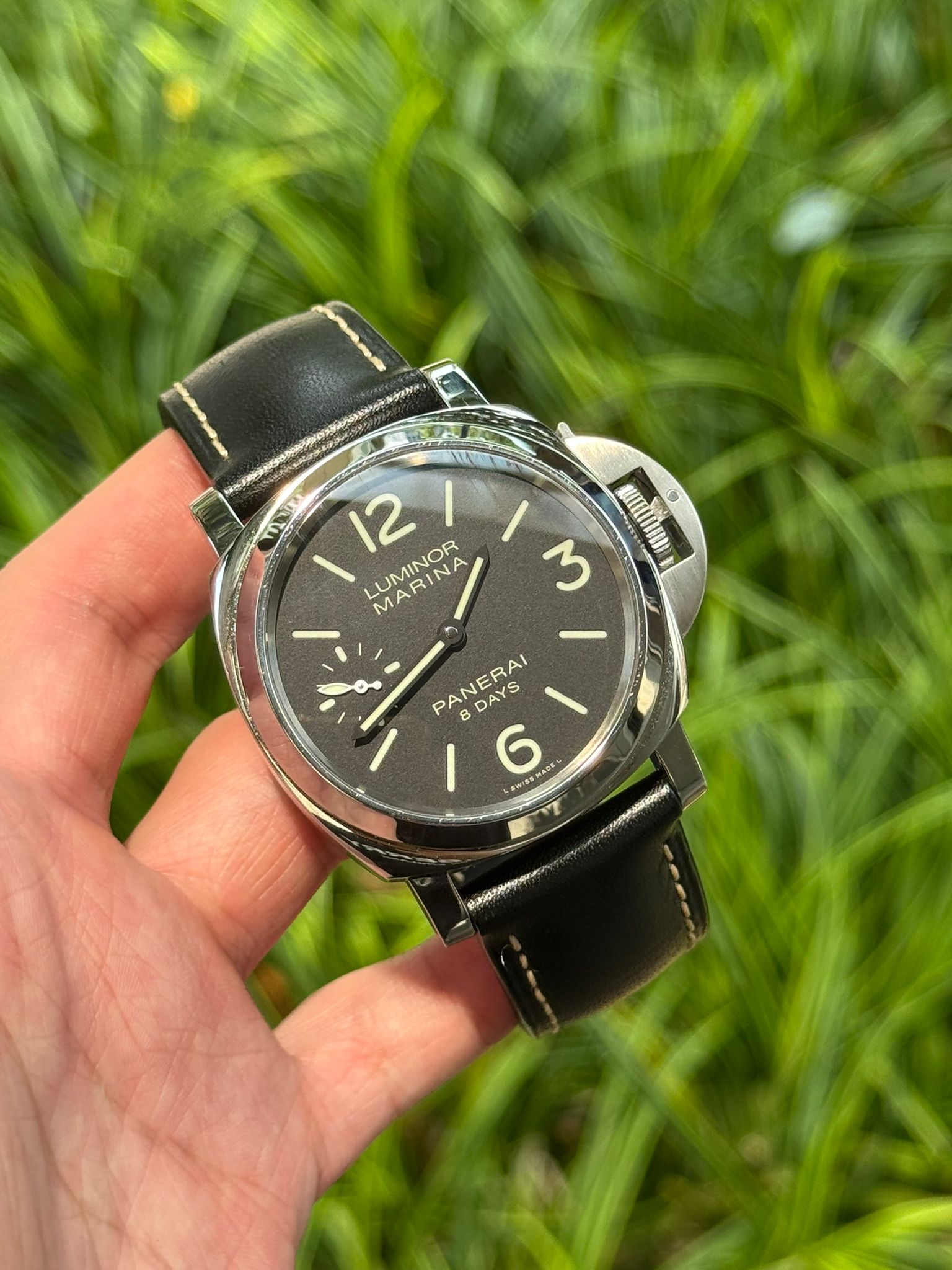 LUMINOR MARINA 8 DAYS 44MM BLACK DIAL PAM 510 (2019)