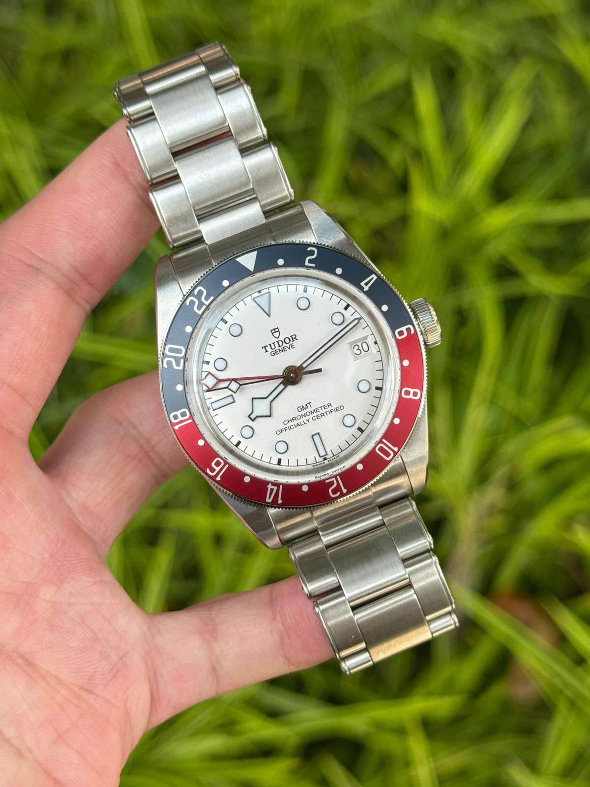 BLACK BAY 41 GMT 'PEPSI' WHITE DIAL (2024)