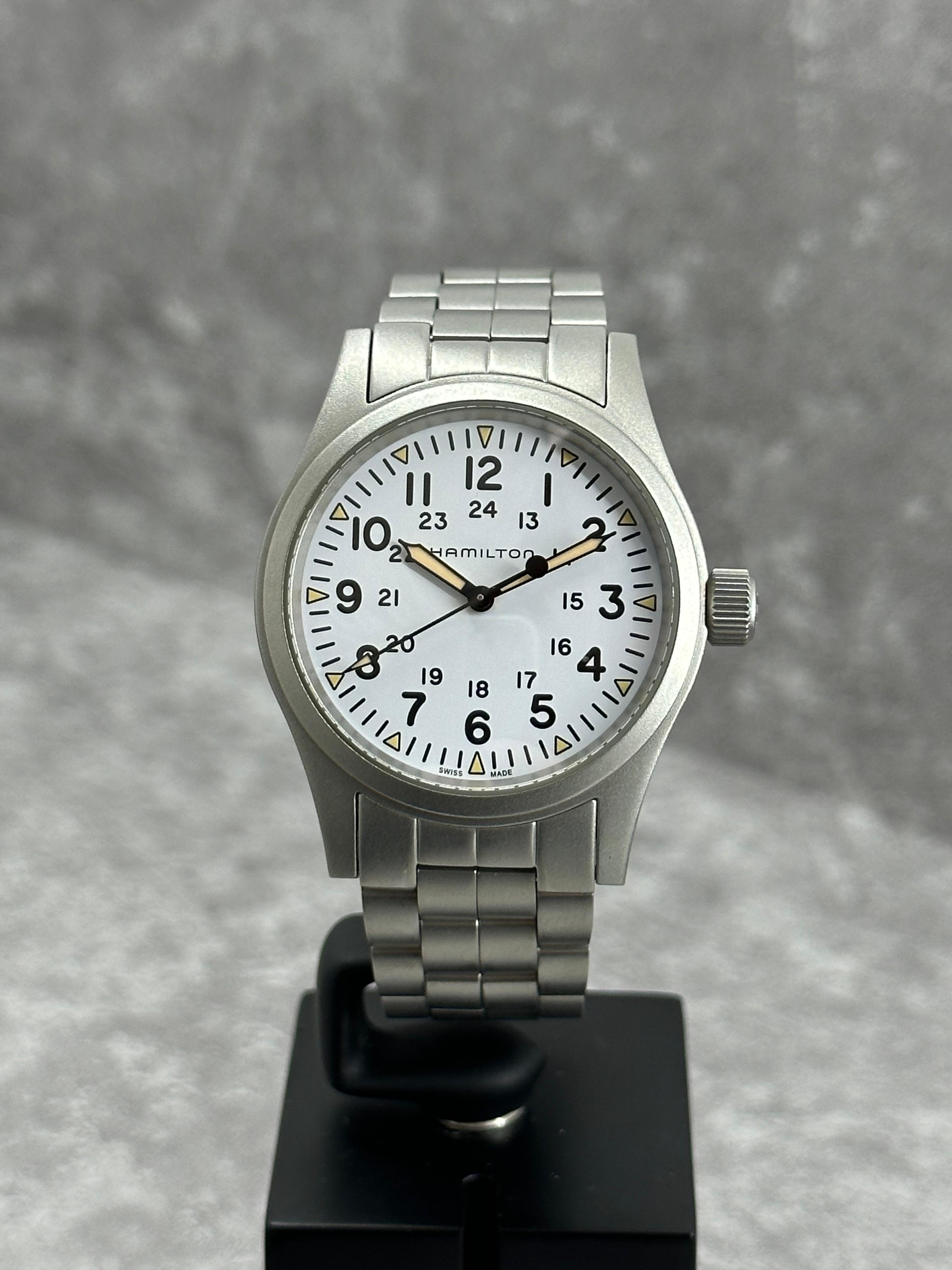 KHAKI FIELD MECHANICAL 38MM WHITE DIAL (2021)