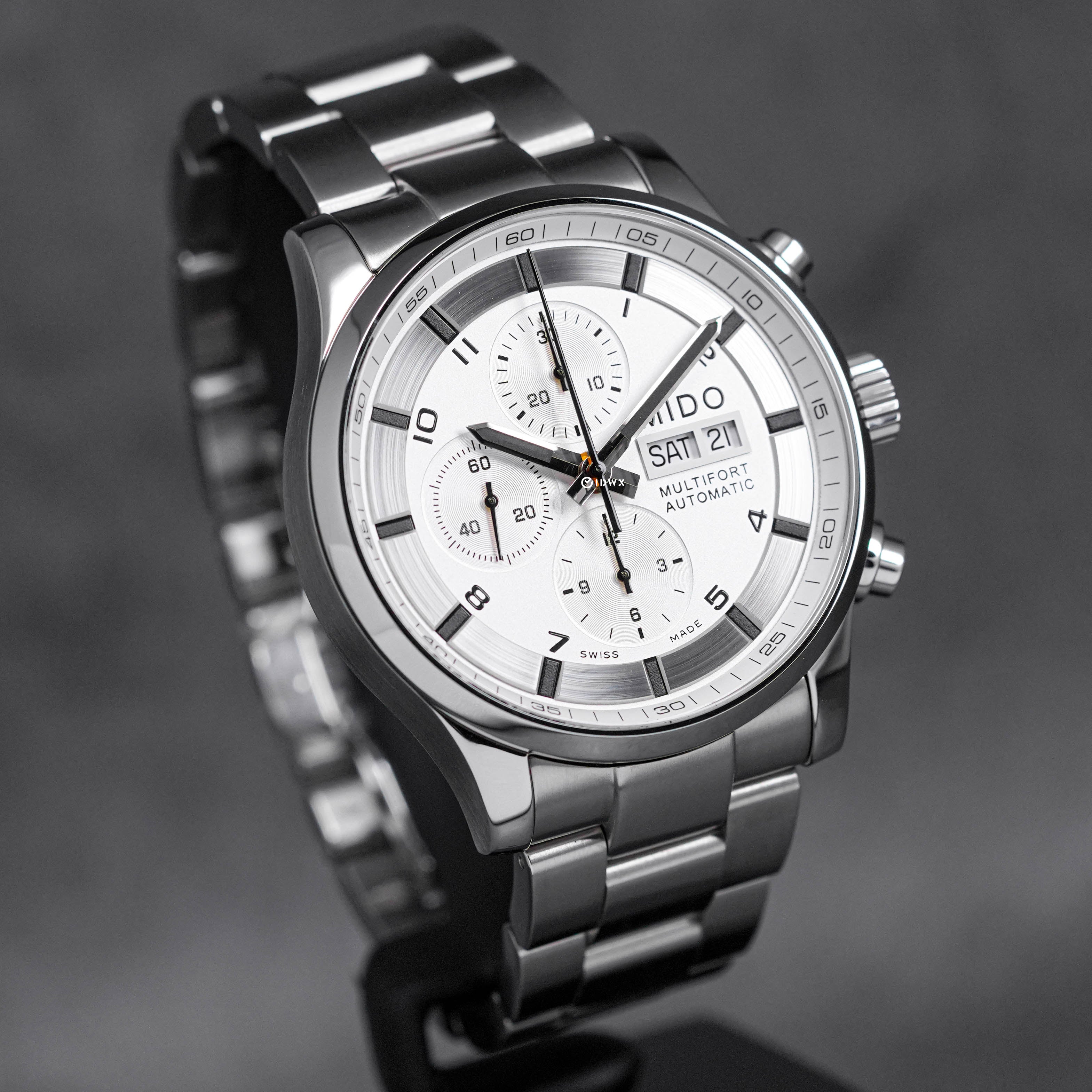 MULTIFORT CHRONOGRAPH 44MM SILVER DIAL (2012)