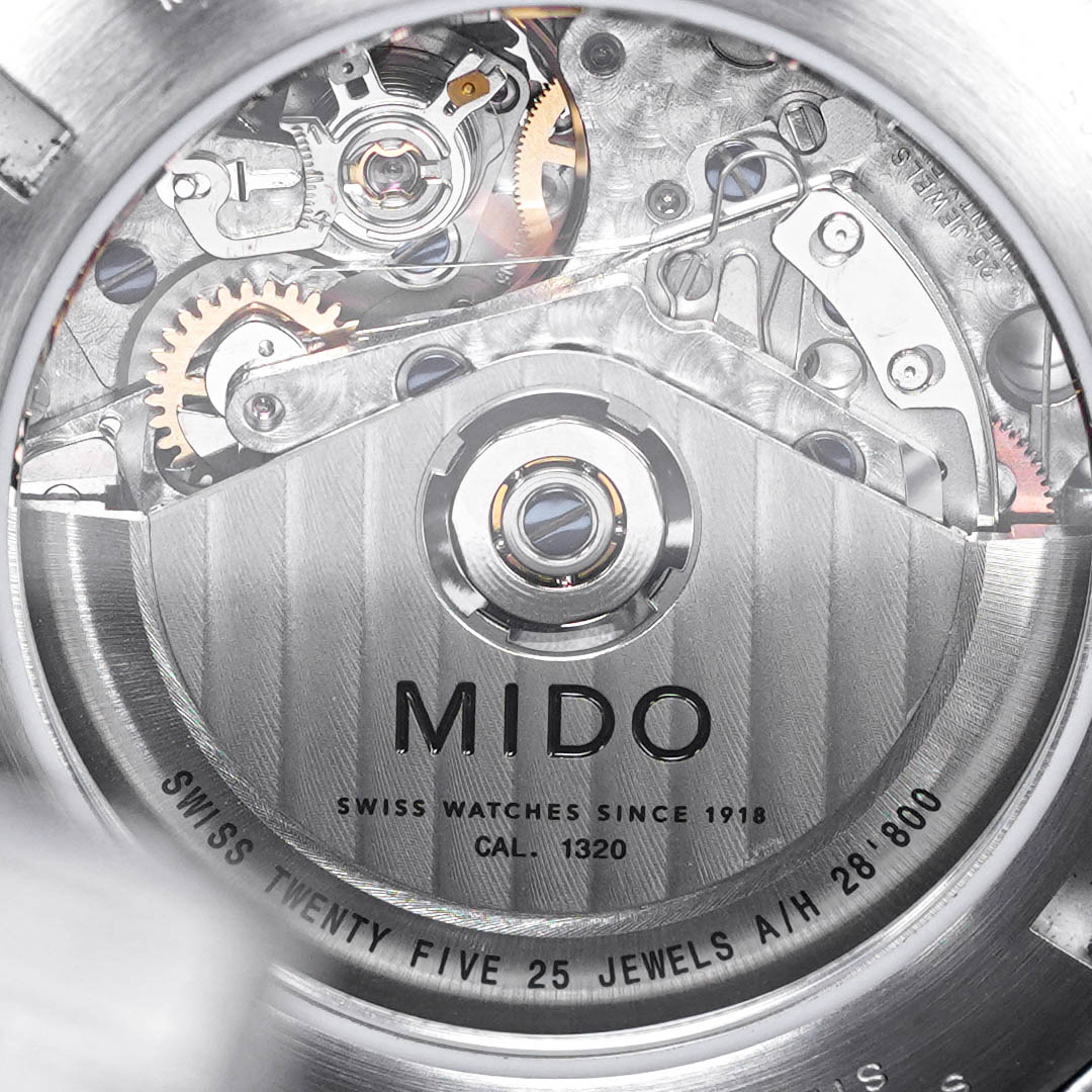 MIDO MULTIFORT CHRONOGRAPH 44MM SILVER DIAL 2012 IDWX