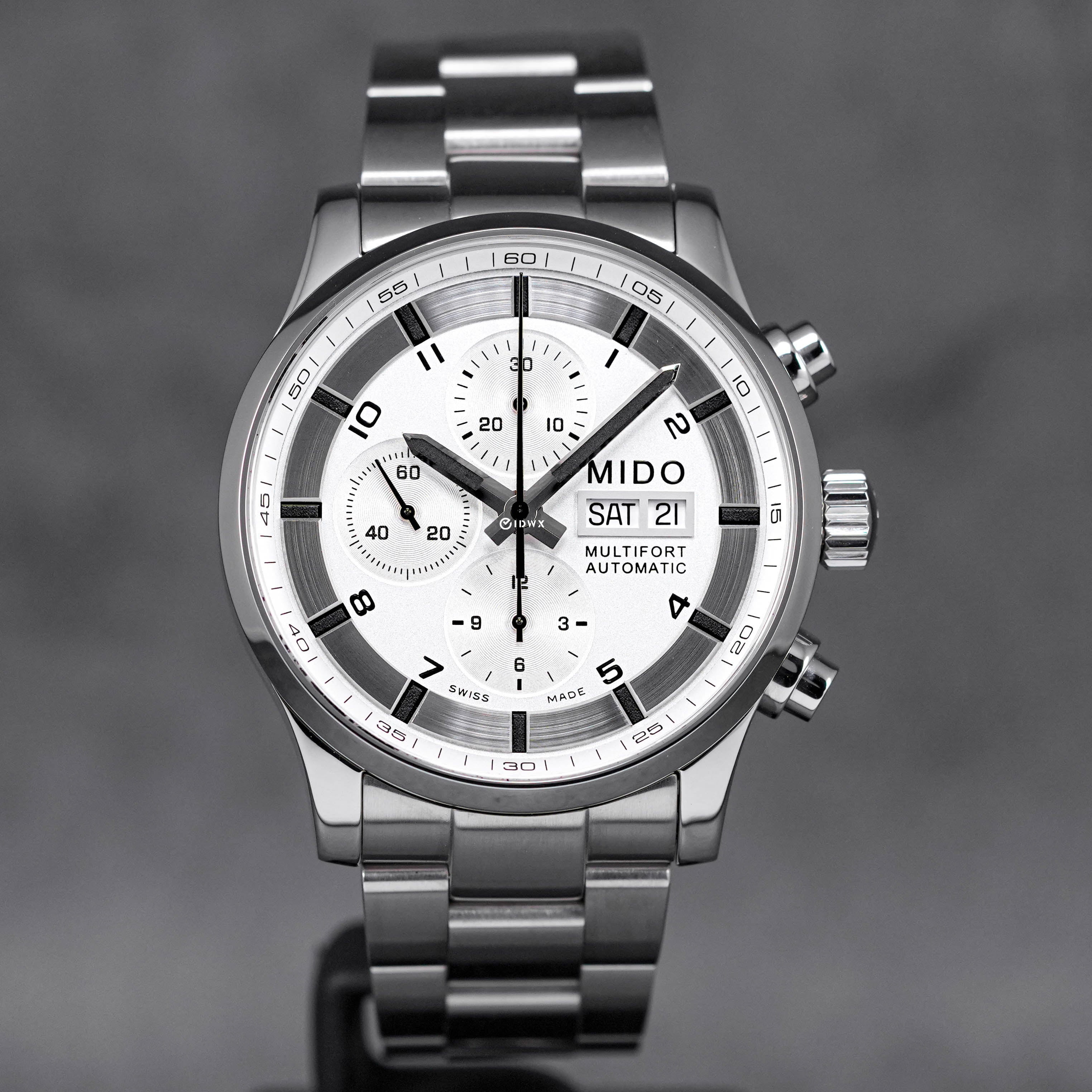 MULTIFORT CHRONOGRAPH 44MM SILVER DIAL (2012)