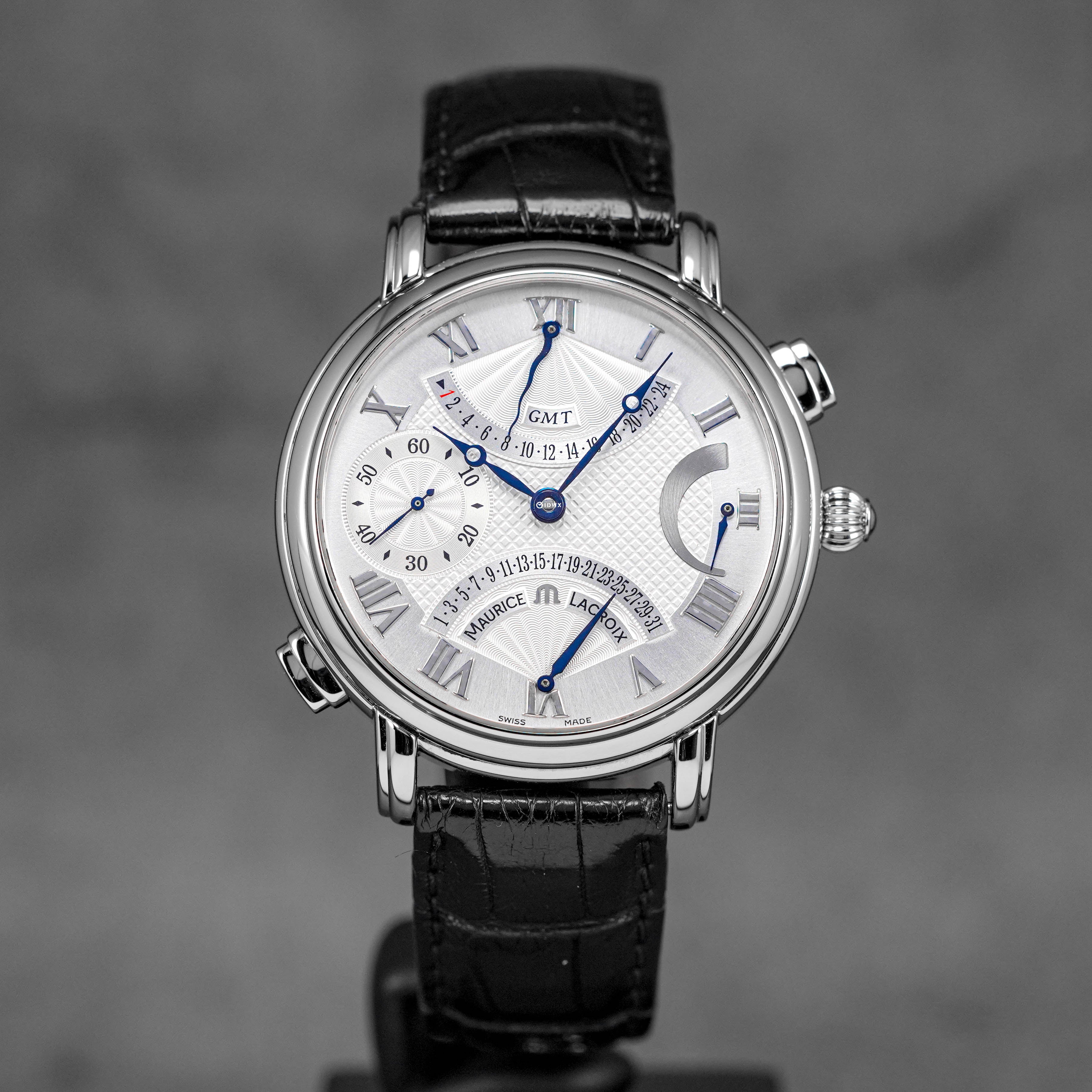 Maurice lacroix double retrograde best sale