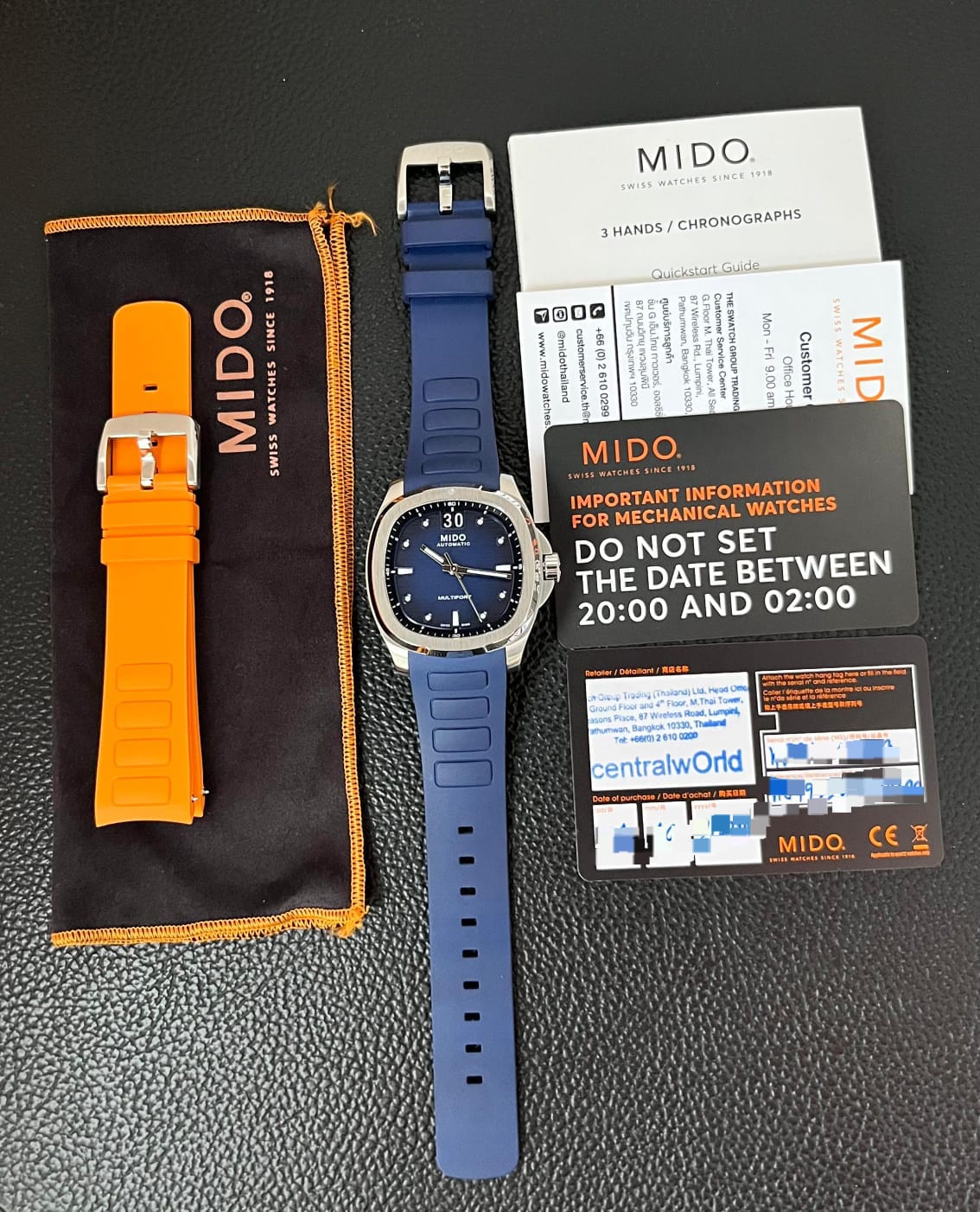 MULTIFORT TV BIG DATE BLUE DIAL (2024)