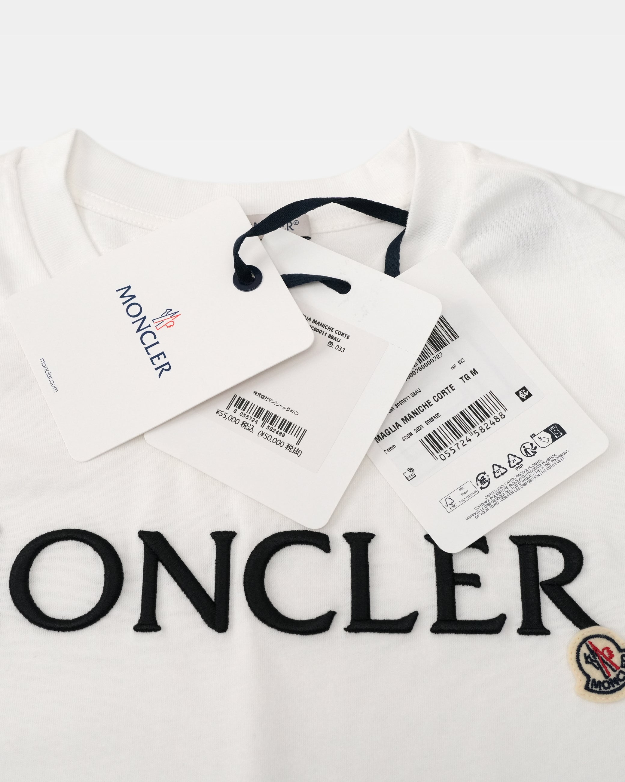 23 YEARS COTTON T-SHIRT M WHITE