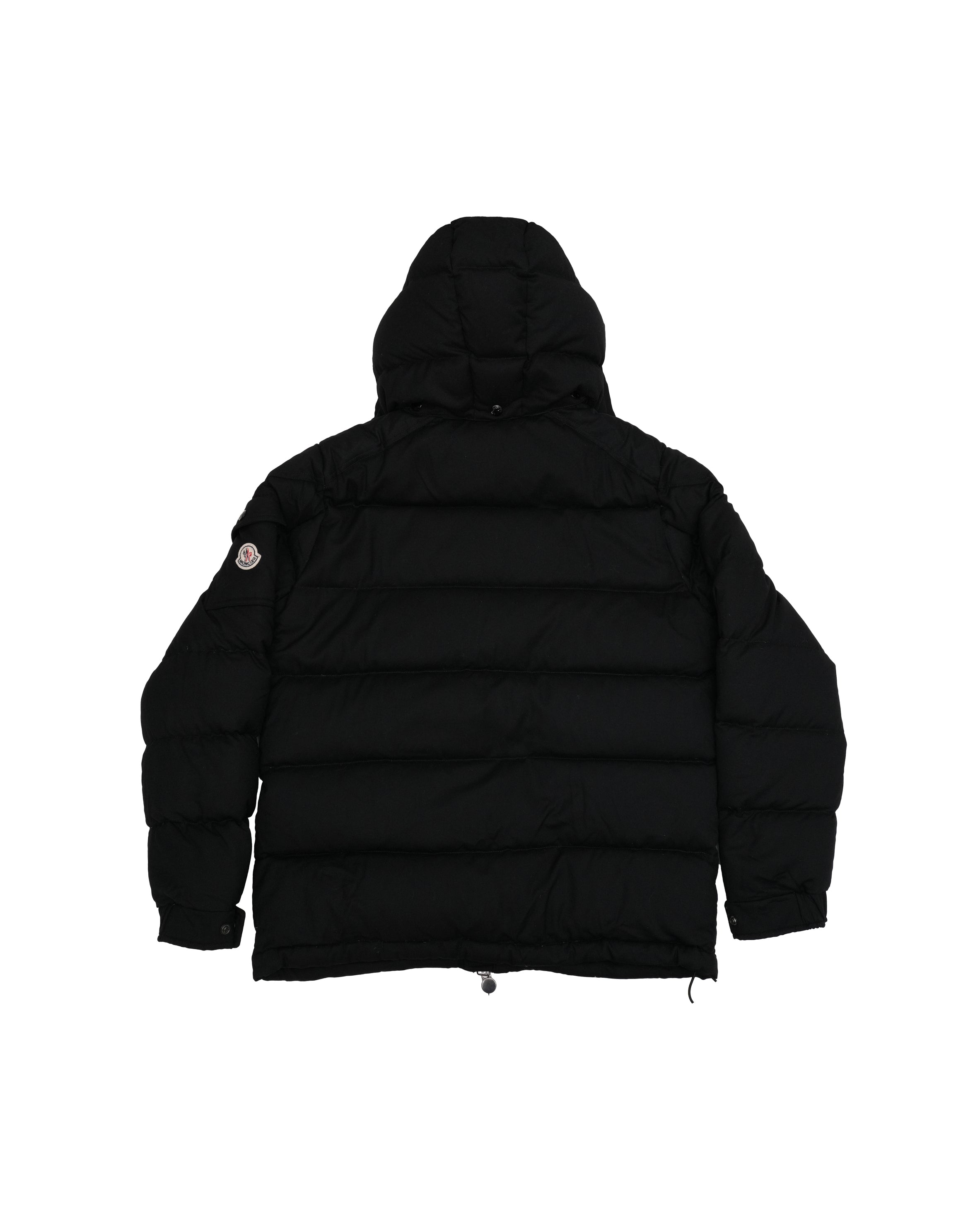 MONTGENEVRE SHORT DOWN JACKET BLACK SIZE 4