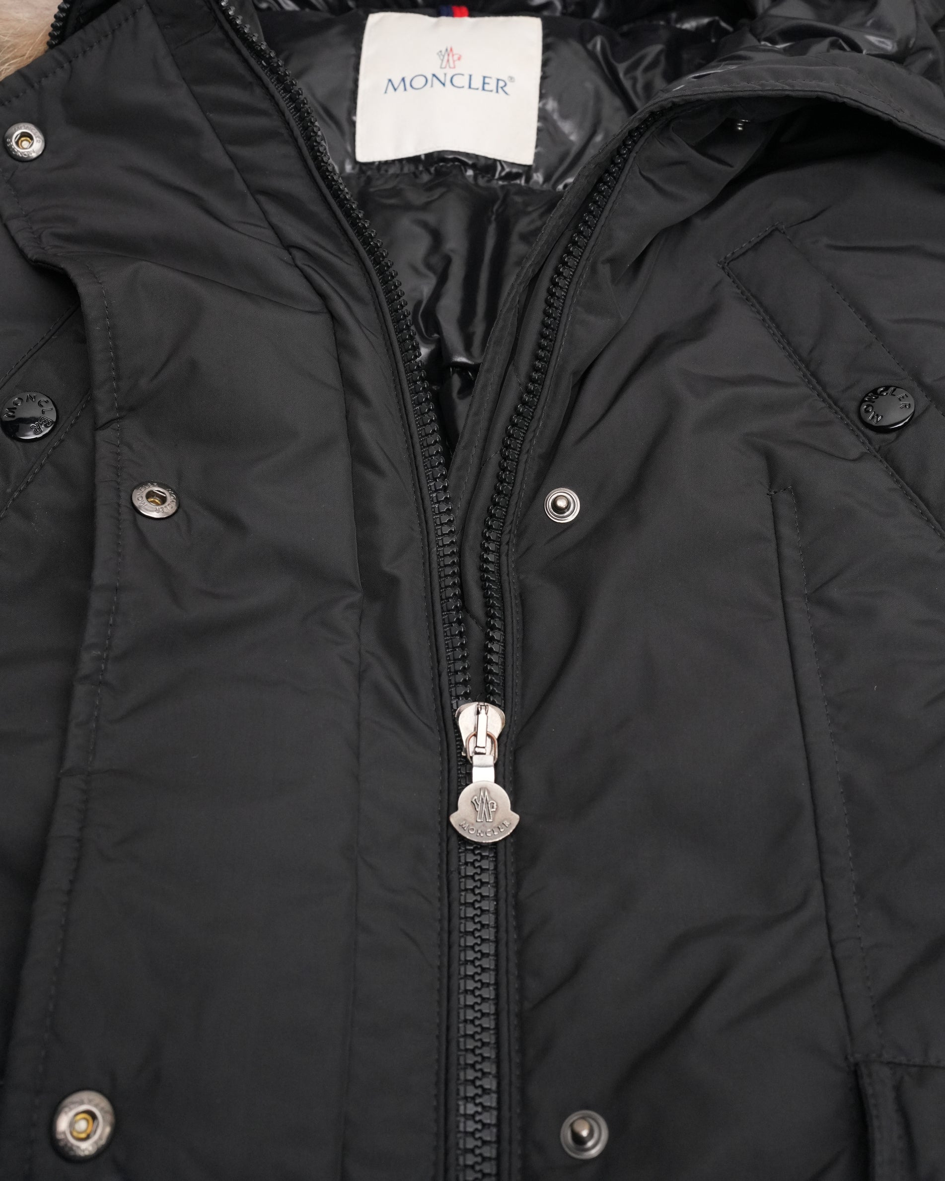 POLYESTER DOWN COAT BLACK