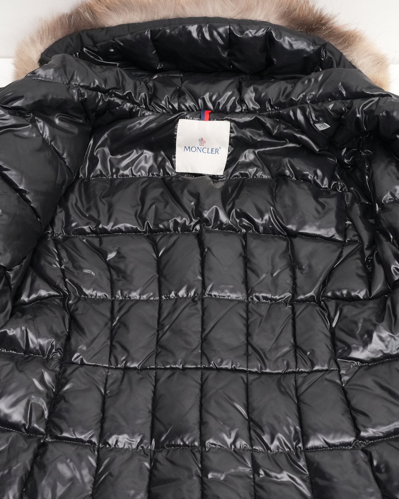 POLYESTER DOWN COAT BLACK