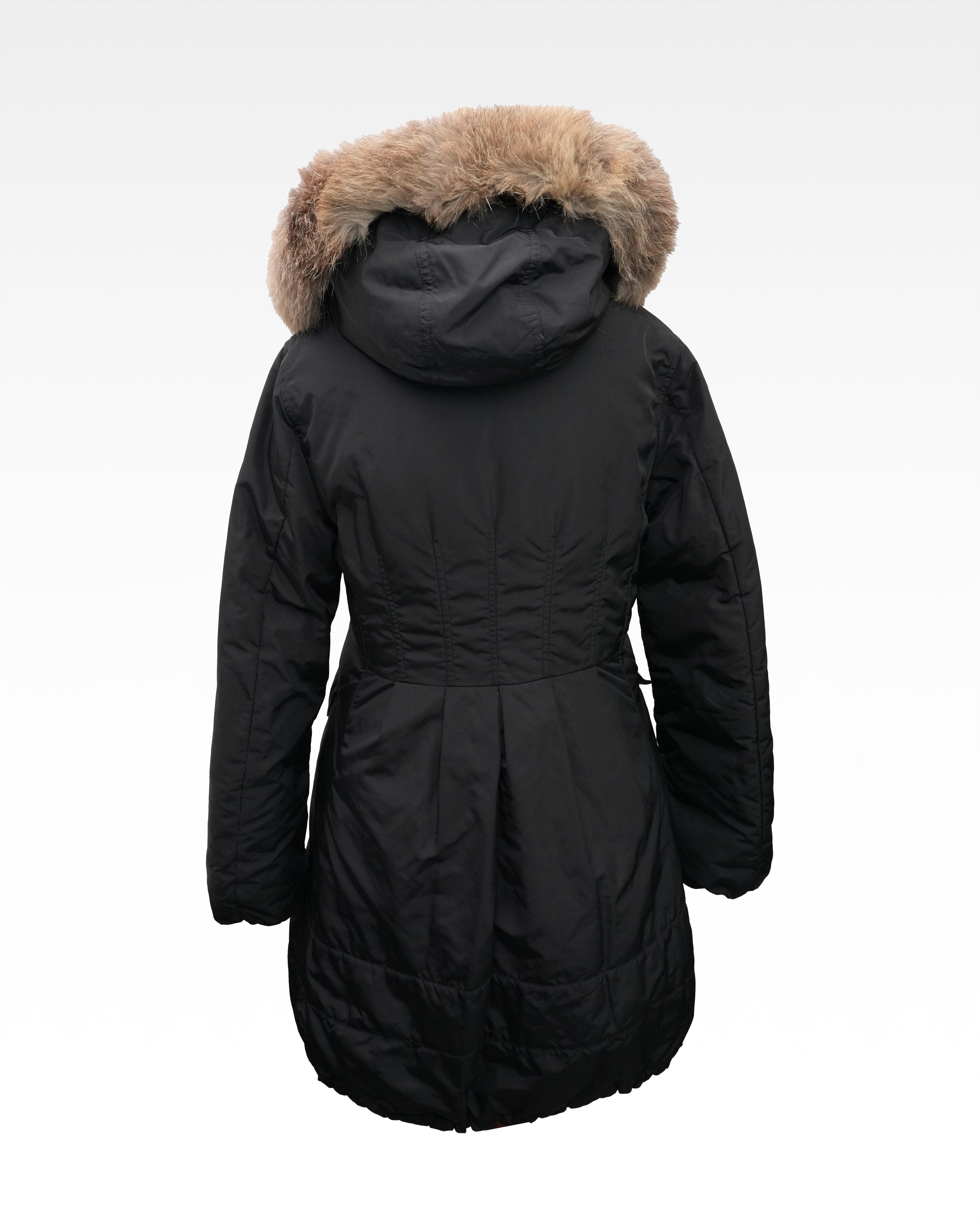 POLYESTER DOWN COAT BLACK