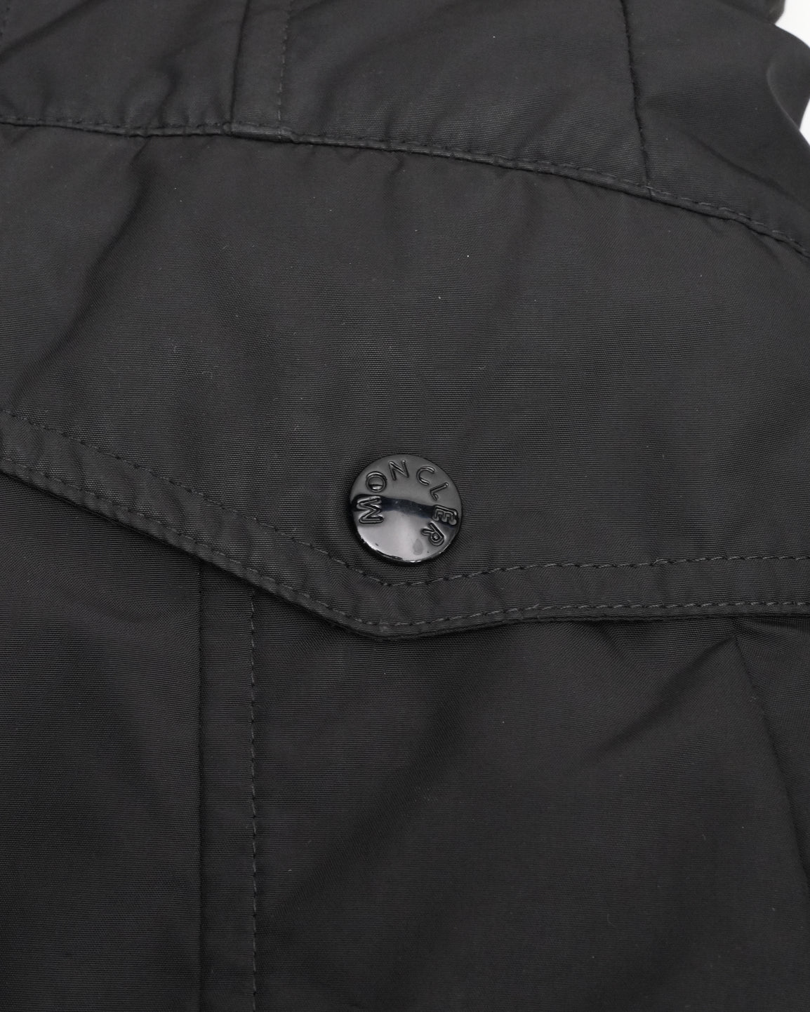 POLYESTER DOWN COAT BLACK