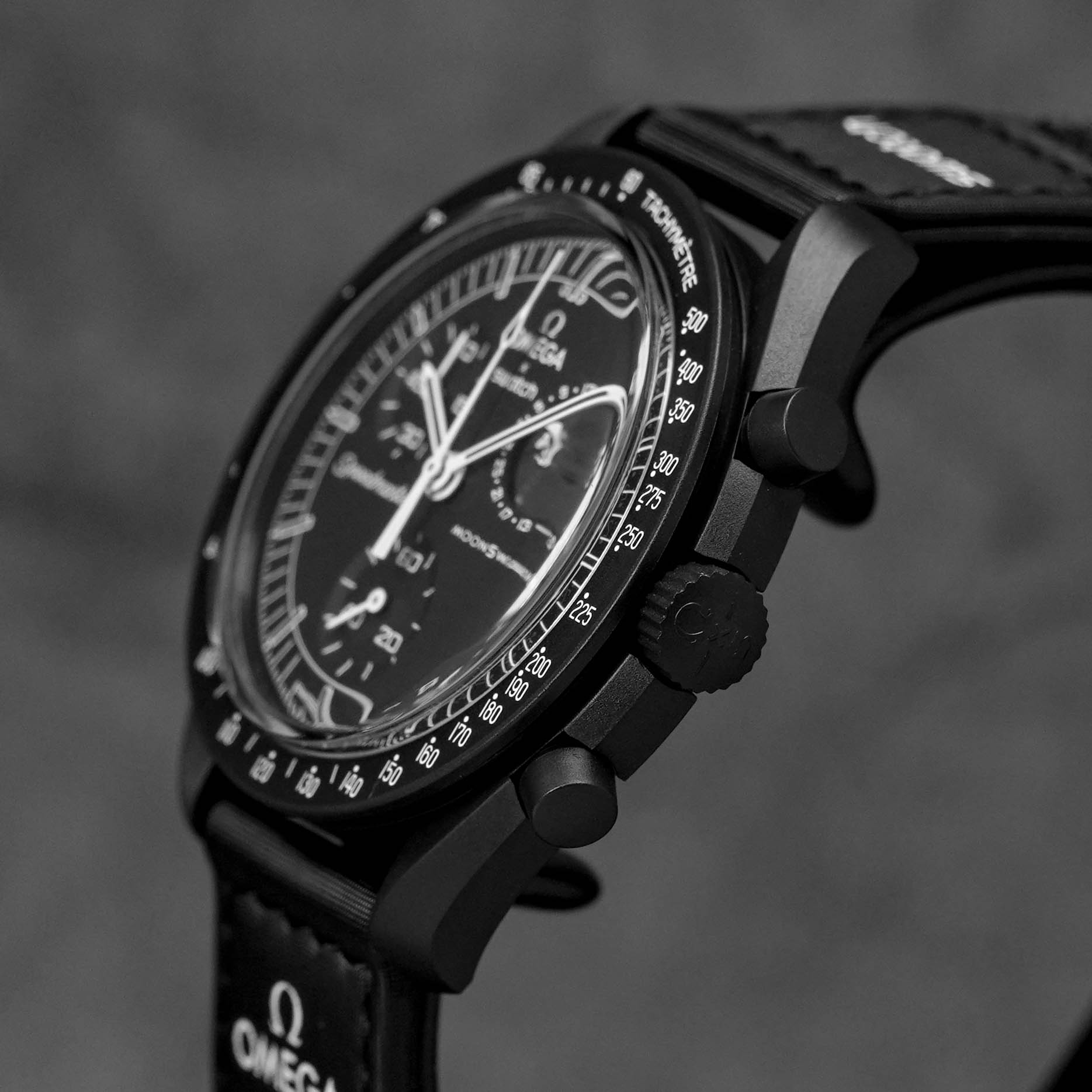 SWATCH X OMEGA MOONSWATCH MISSION TO MOONPHASE 'SNOOPY
