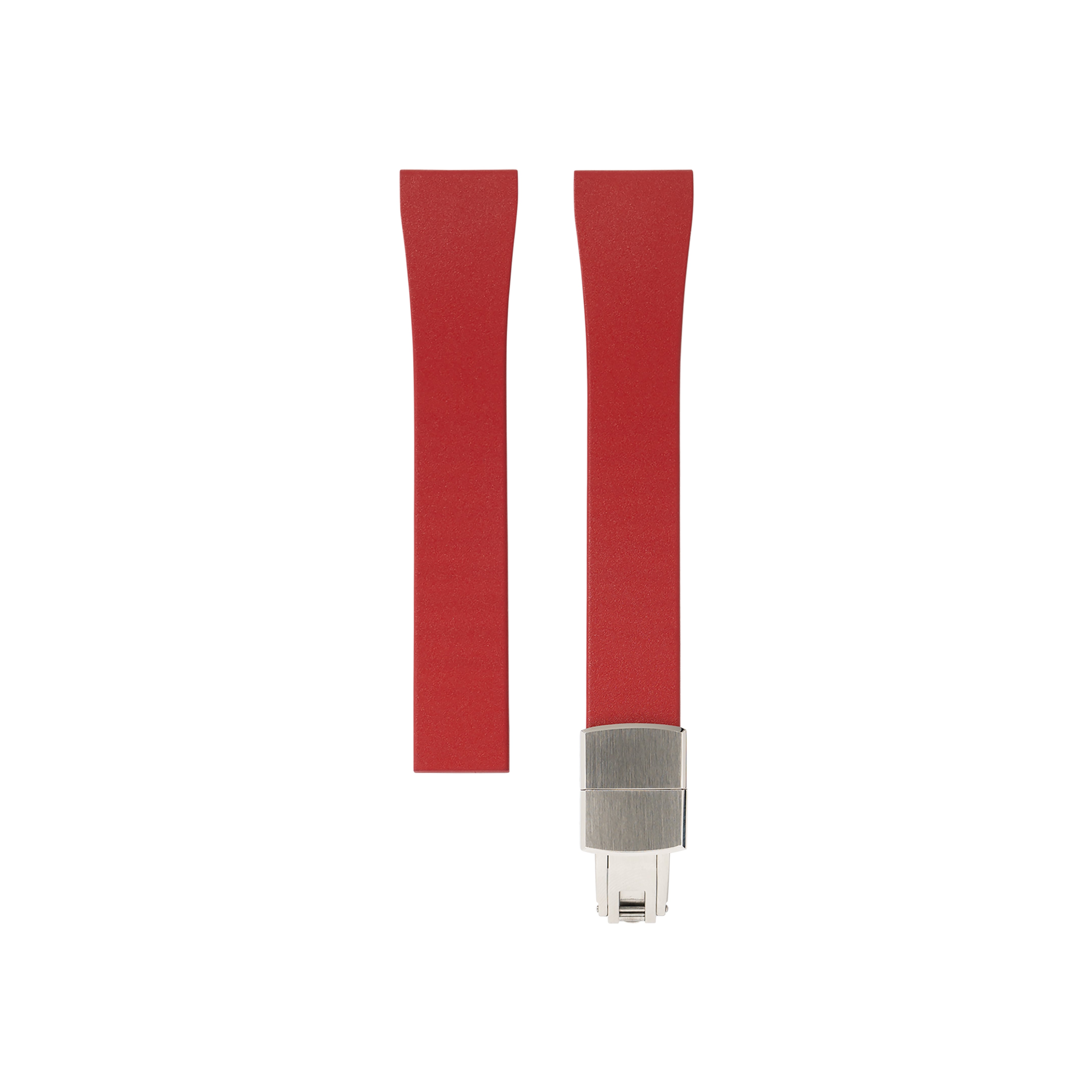 Delugs Straight Rubber Strap Red