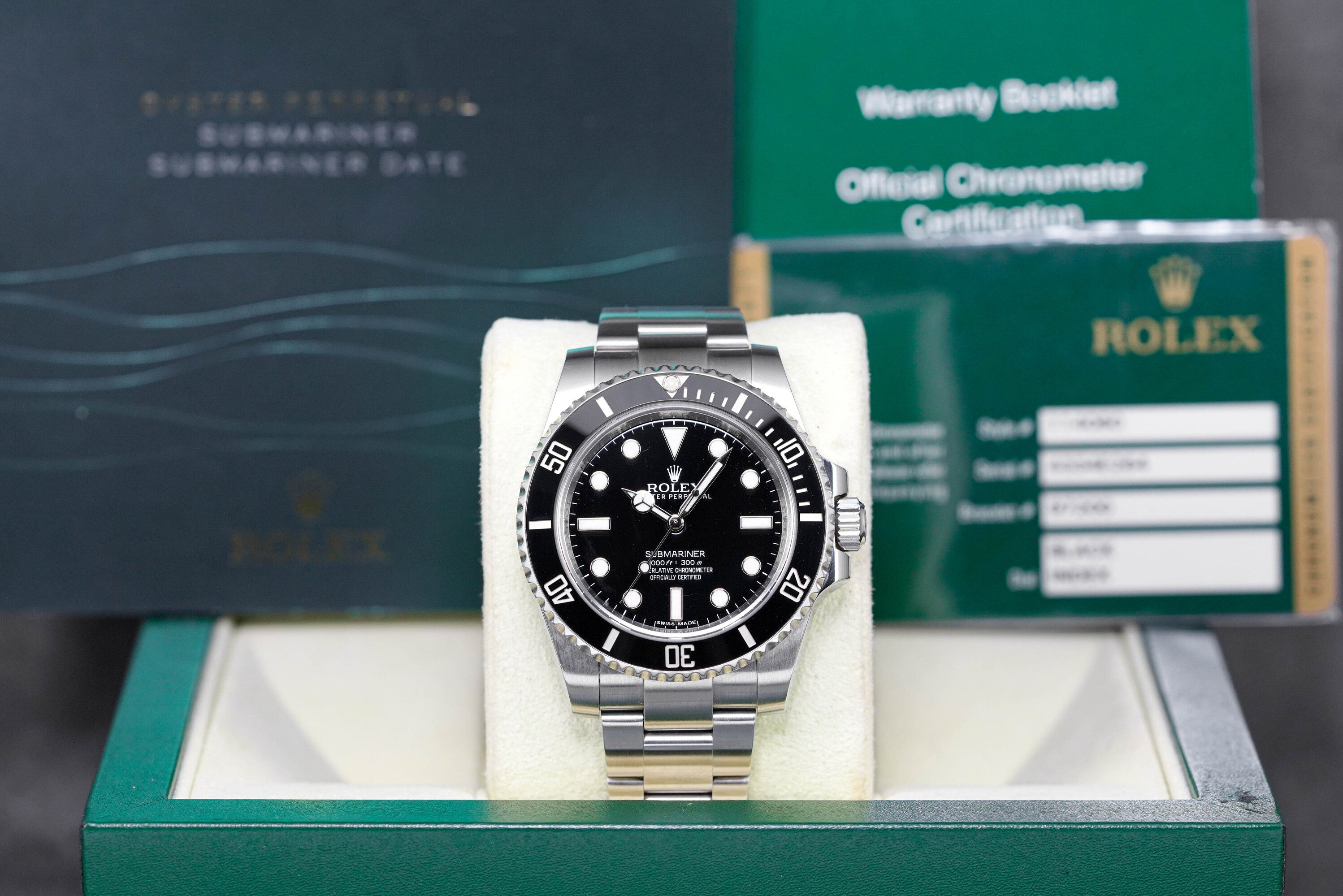 SUBMARINER NO DATE 40MM (2014)