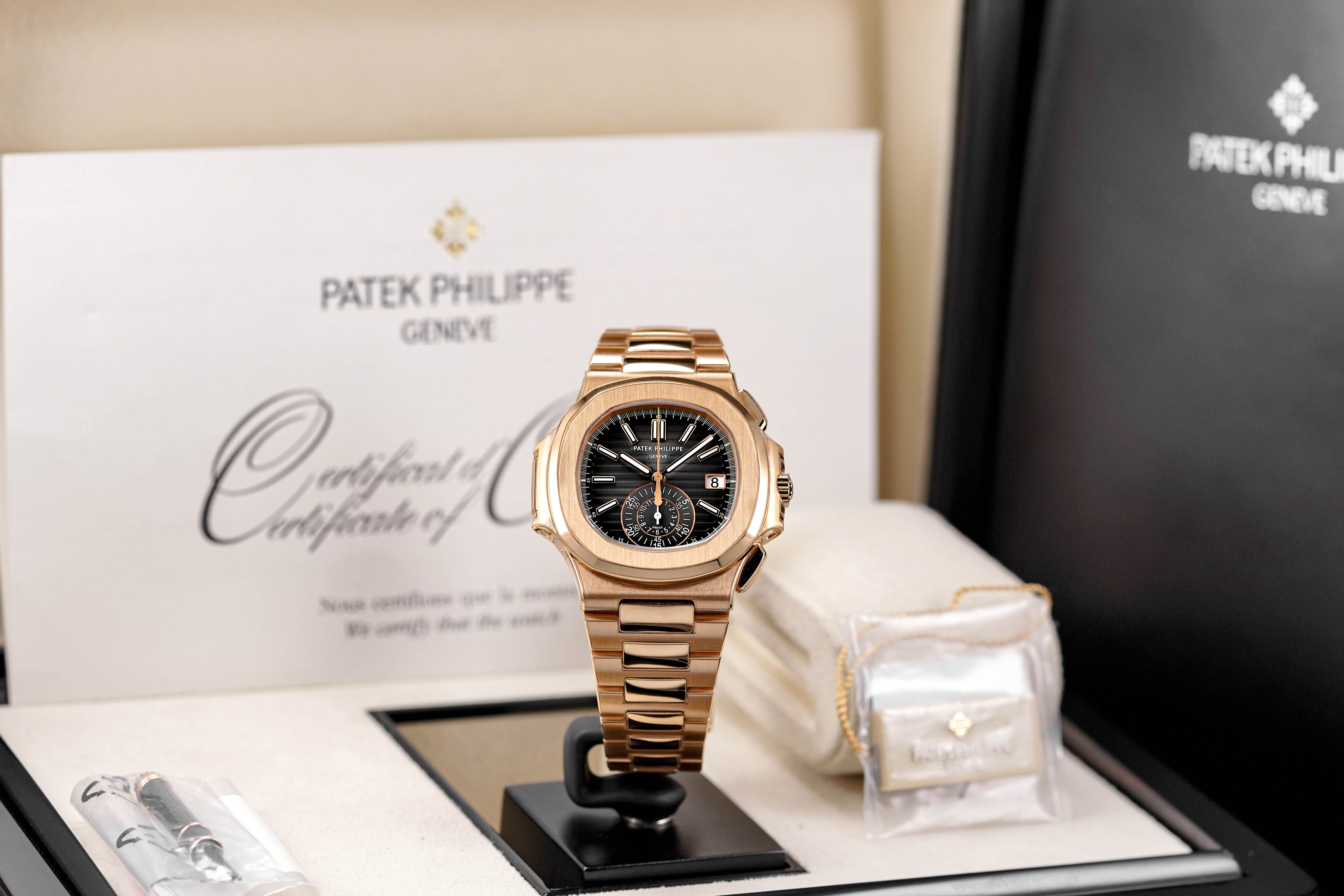 PATEK PHILIPPE NAUTILUS 5980 1R 001 ROSEGOLD 2021 IDWX