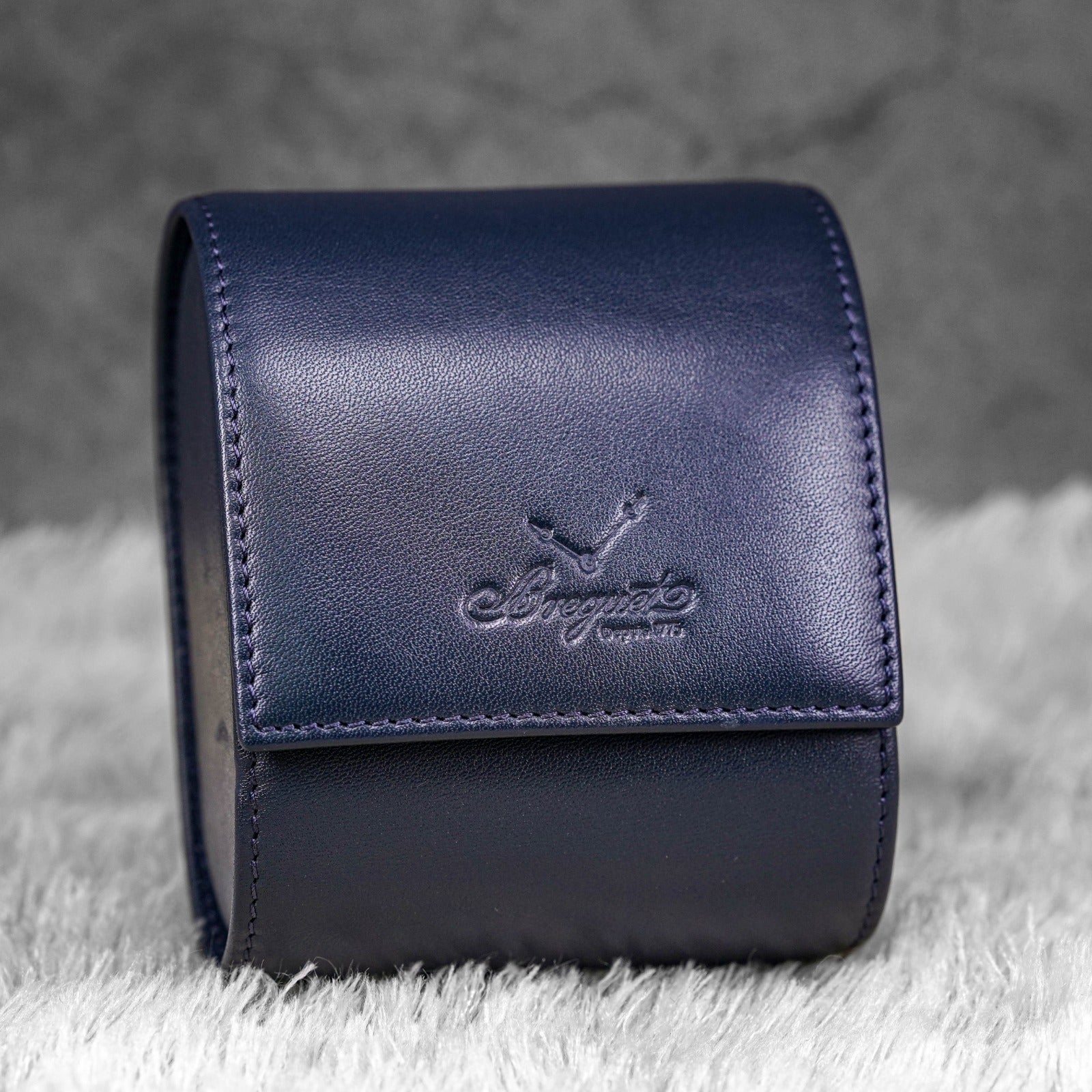 Navy Leather Case