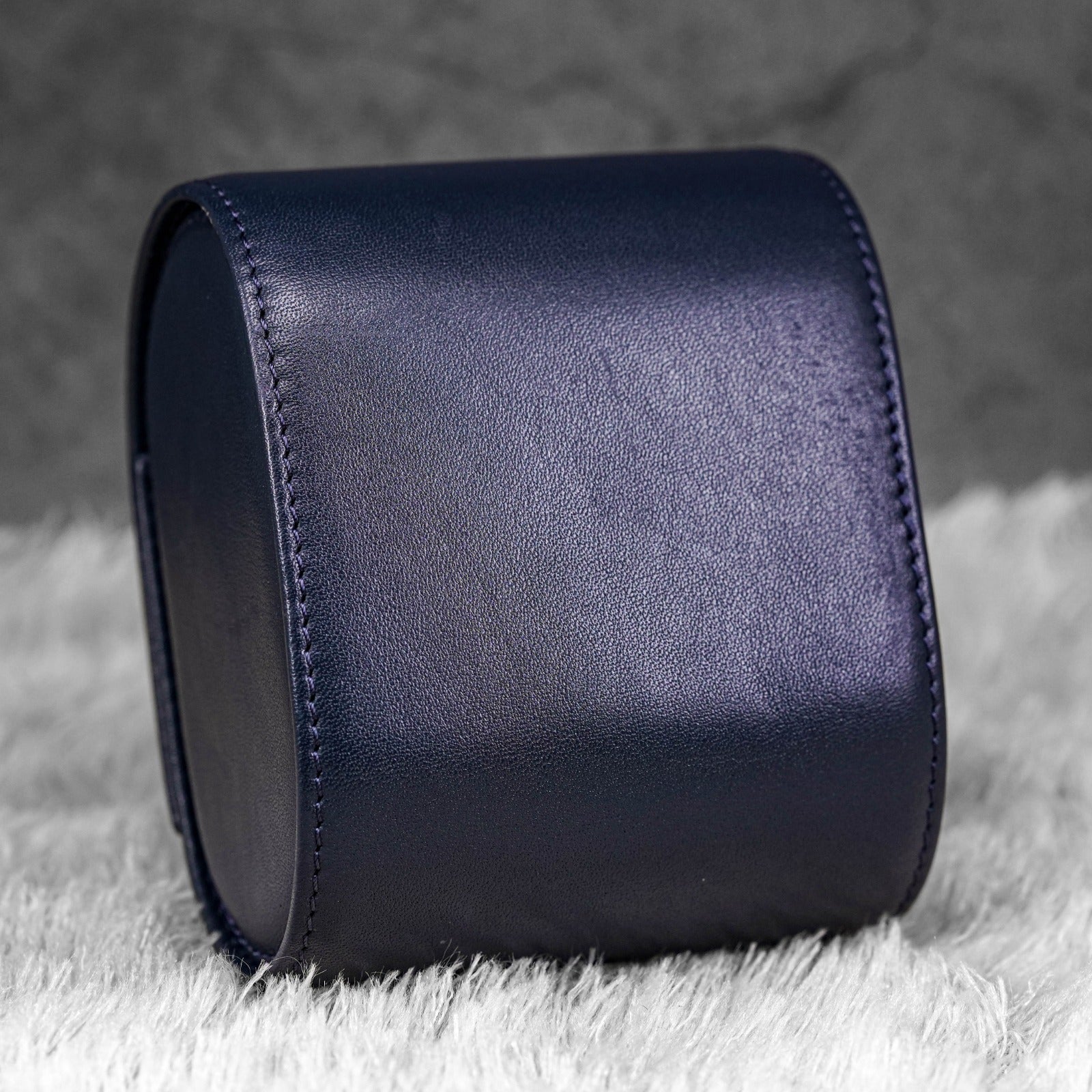 Navy Leather Case