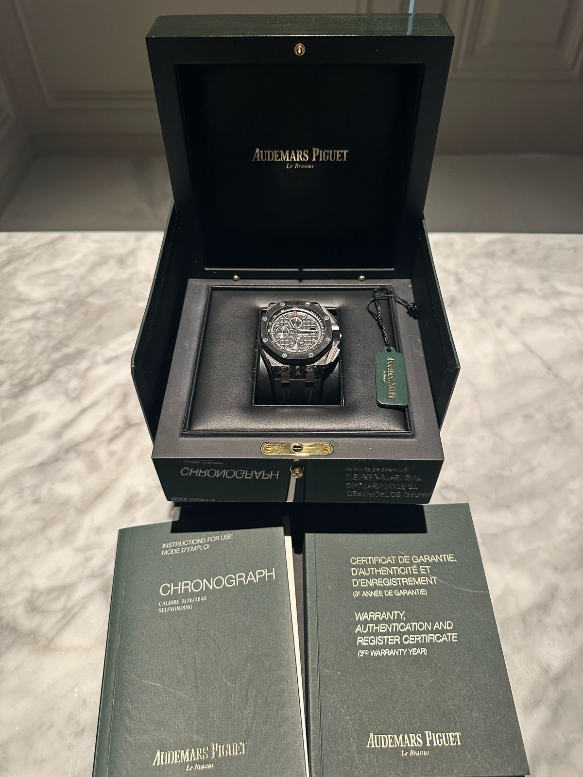 ROYAL OAK CHRONOGRAPH 44MM NOVELTY CARBON BLACK CERAMIC (2014)
