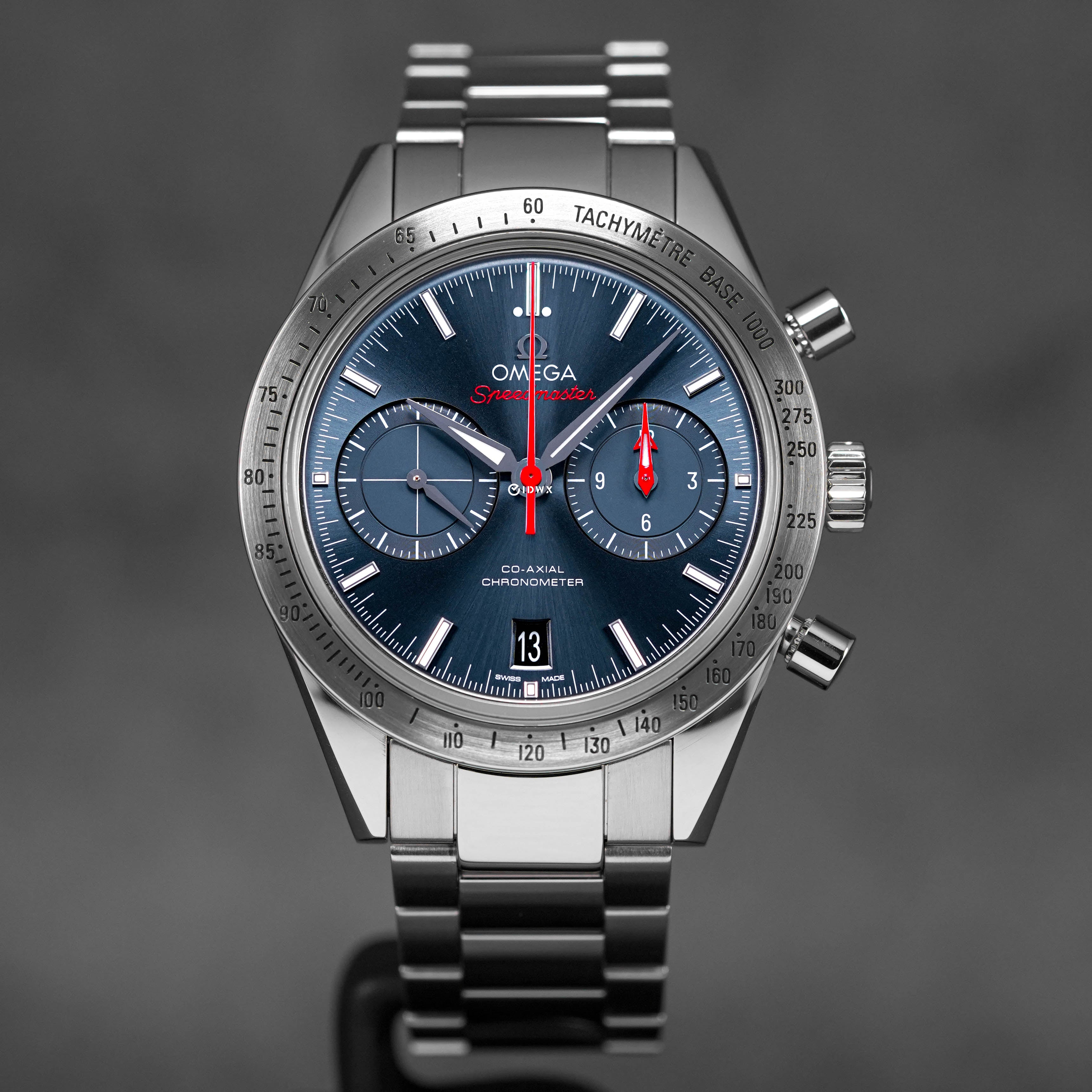 OMEGA SPEEDMASTER 57 CO XIAL CHRONOGRAPH BLUE