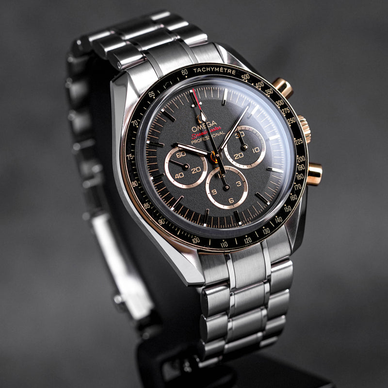 SPEEDMASTER 'TOKYO 2020' TWOTONE YELLOWGOLD BLACK DIAL LIMITED EDITION (2021)