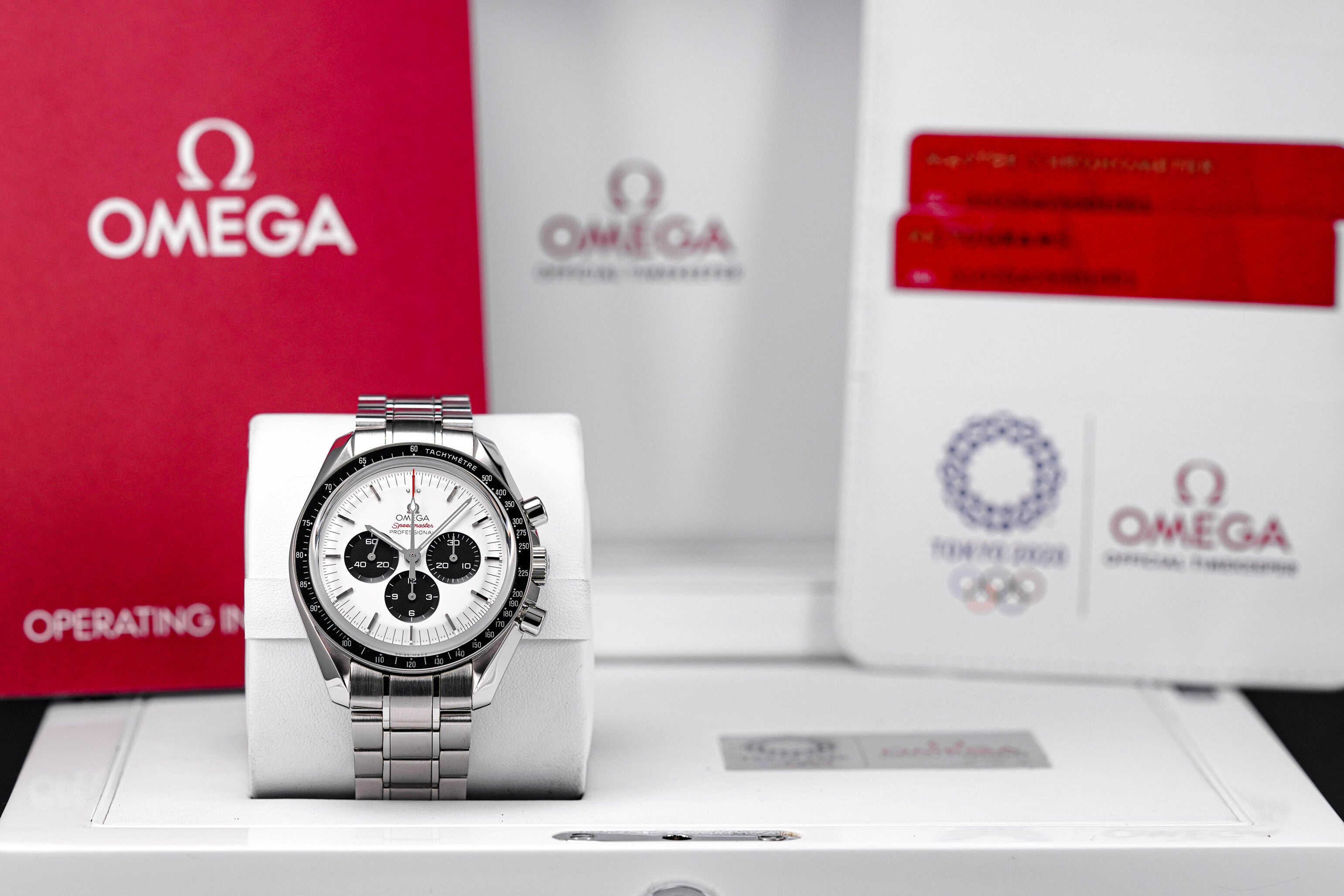 SPEEDMASTER 'TOKYO 2020' WHITE PANDA DIAL LIMITED EDITION (2019)