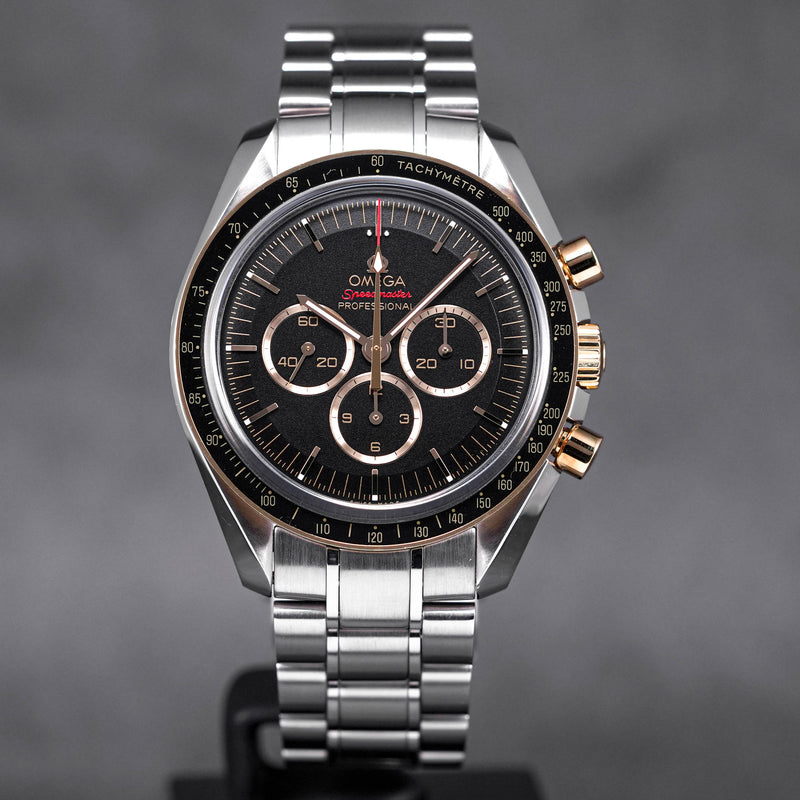 SPEEDMASTER 'TOKYO 2020' TWOTONE YELLOWGOLD BLACK DIAL LIMITED EDITION (2021)