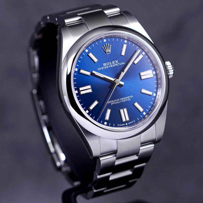OYSTER PERPETUAL 41MM BLUE DIAL (2023)