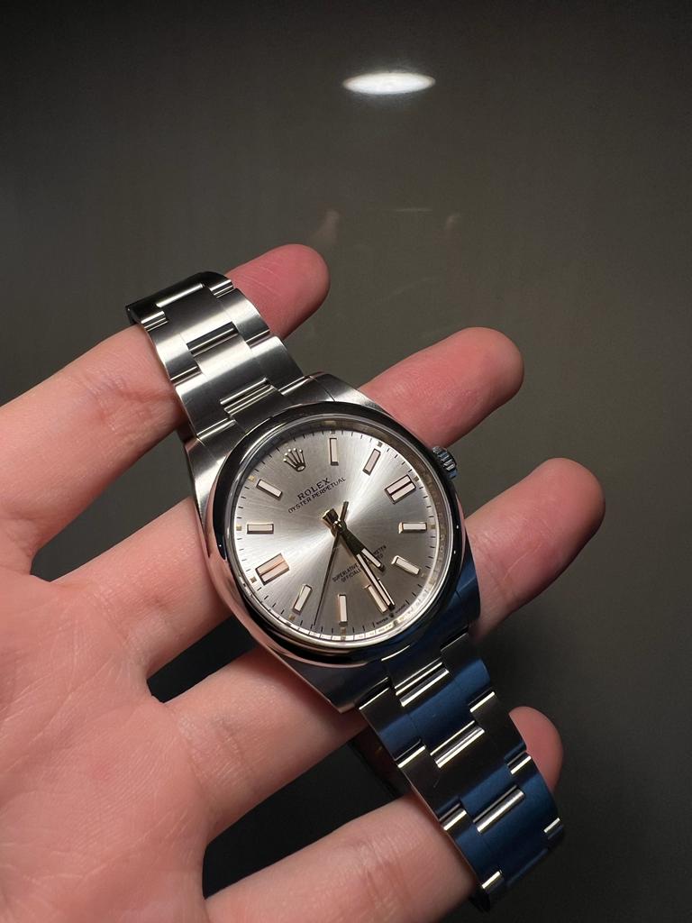 OYSTER PERPETUAL 41MM SILVER DIAL (2021)