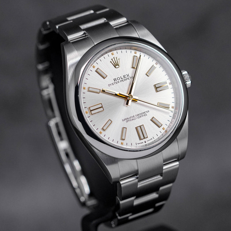OYSTER PERPETUAL 41MM SILVER DIAL (2021)