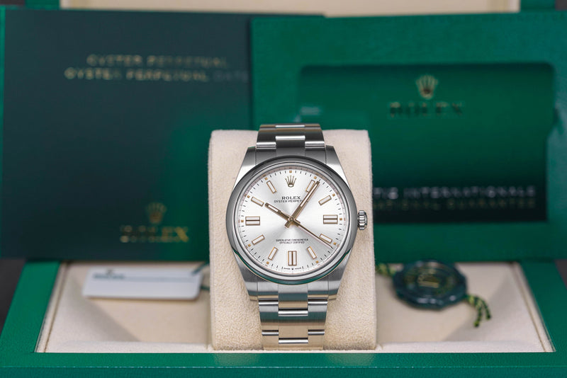 OYSTER PERPETUAL 41MM SILVER DIAL (2023)