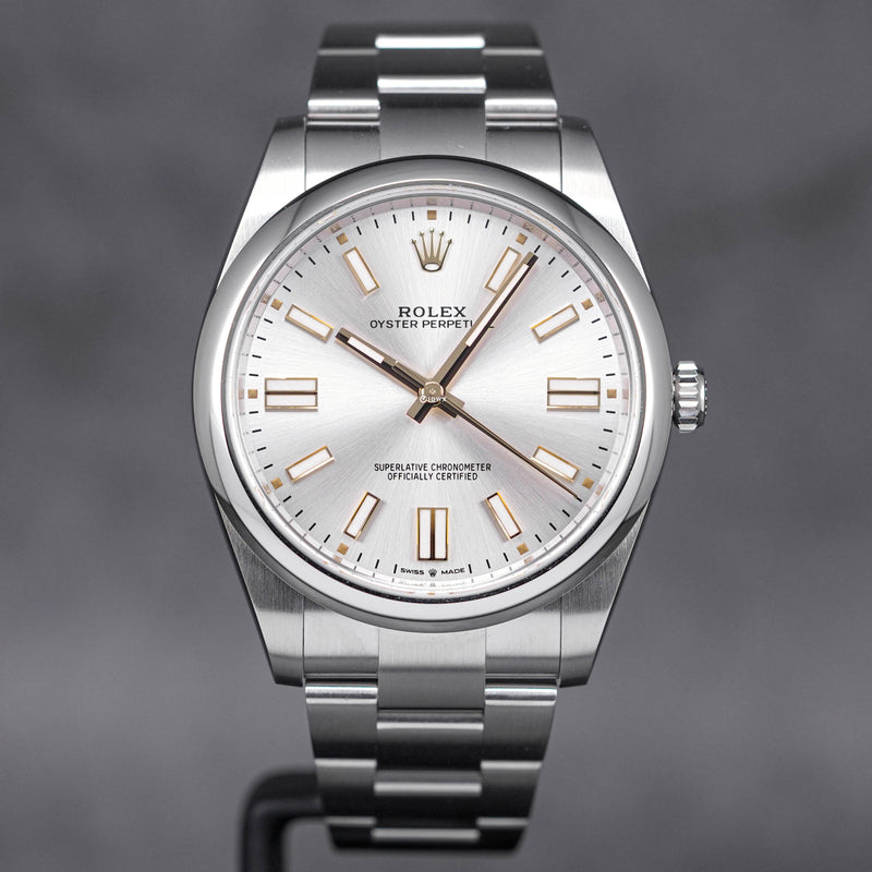 OYSTER PERPETUAL 41MM SILVER DIAL (2021)