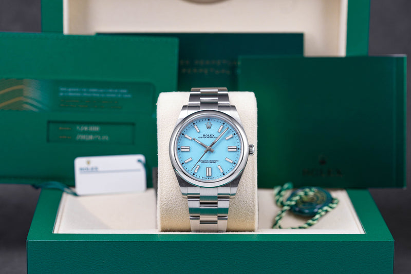 OYSTER PERPETUAL 41MM TIFFANY DIAL (2022)