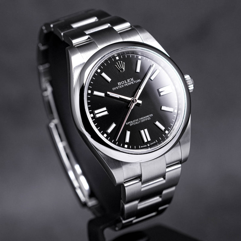 OYSTER PERPETUAL 41MM BLACK DIAL (2023)