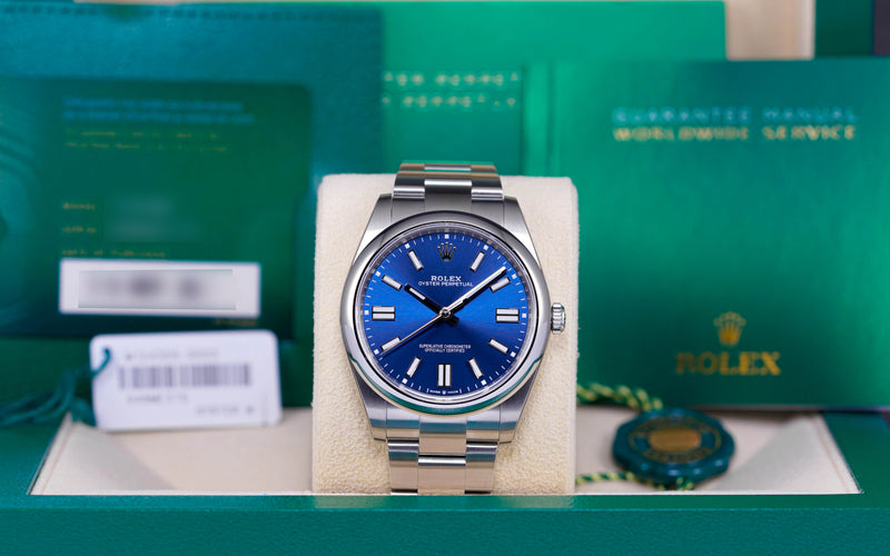OYSTER PERPETUAL 41MM BLUE DIAL (2023)