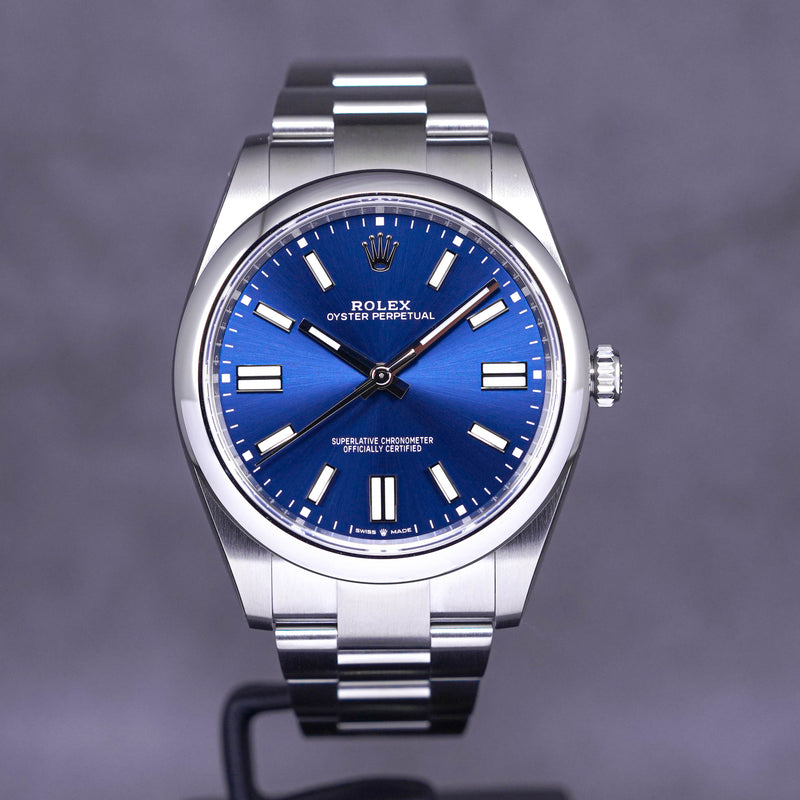 OYSTER PERPETUAL 41MM BLUE DIAL (2023)