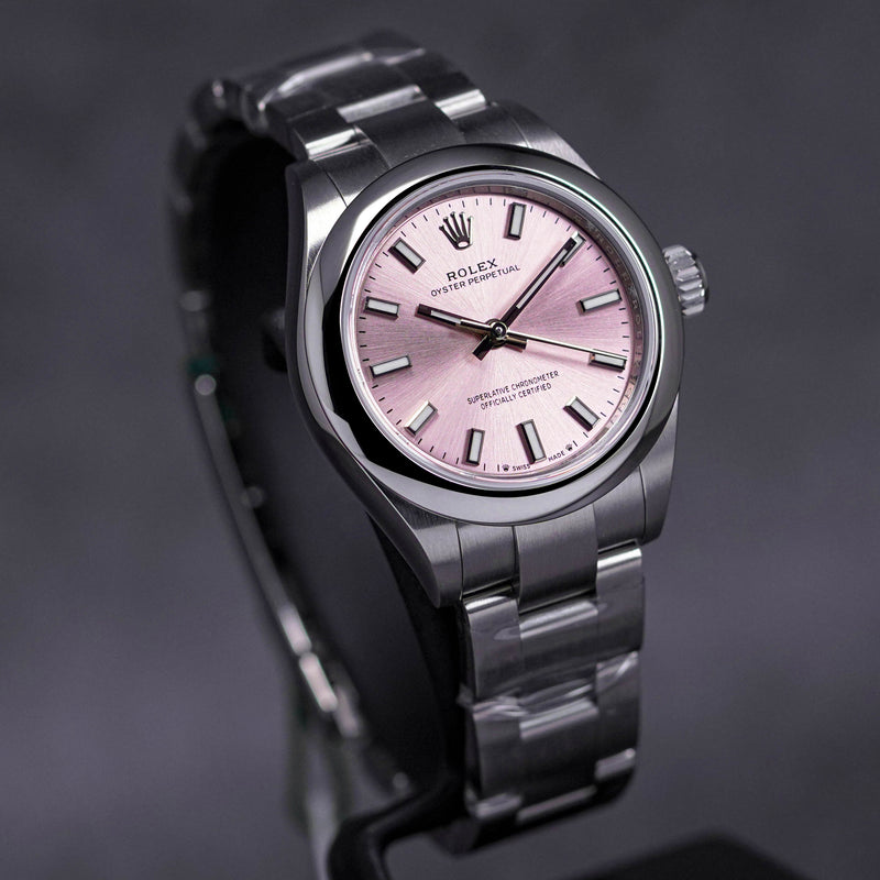 OYSTER PERPETUAL 28MM PINK DIAL (2023)