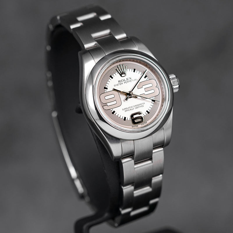 OYSTER PERPETUAL 26MM SILVER 369 DIAL (2008)