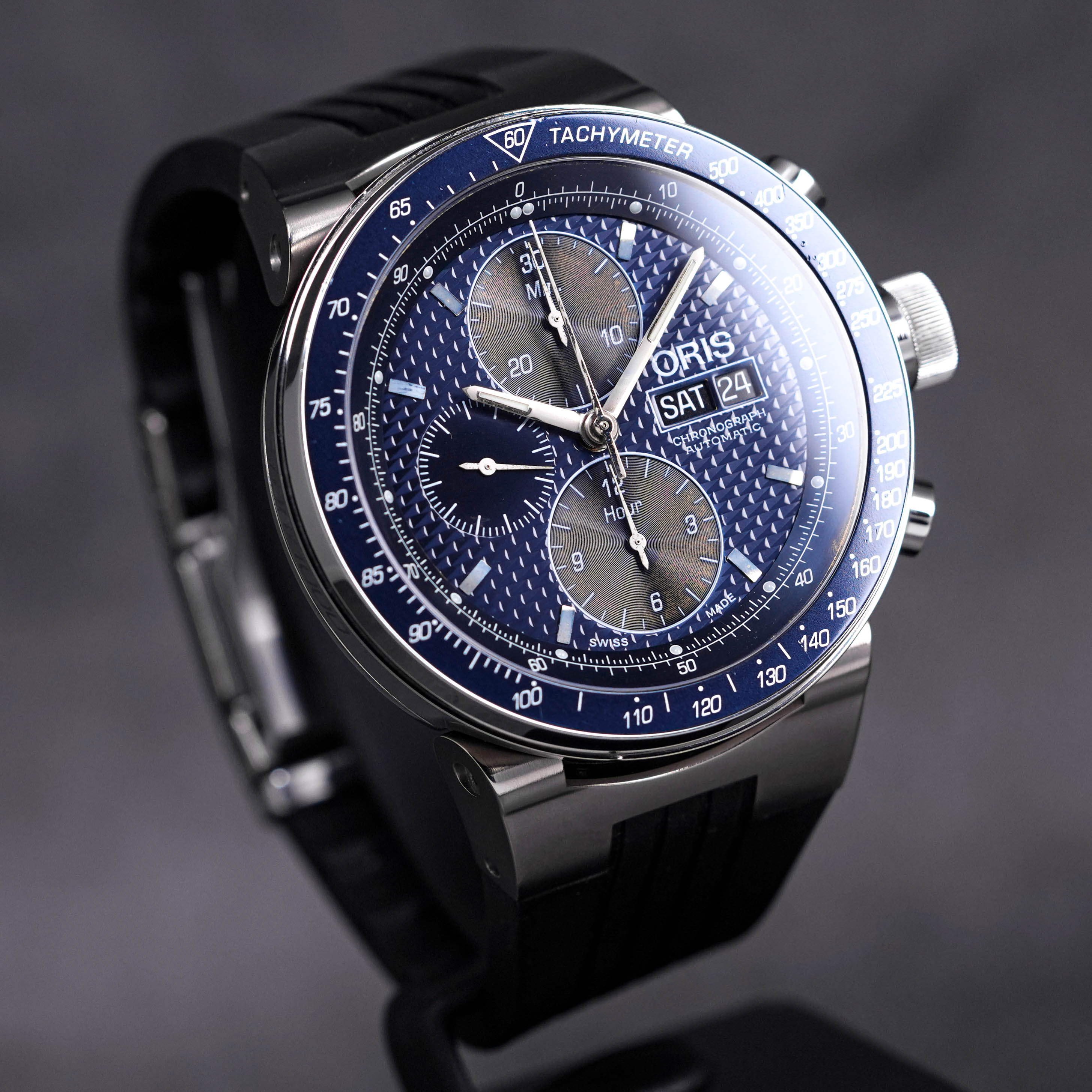 F1 MARK WEBBER CHRONOGRAPH TITANIUM BLUE CARBON-FIBER DIAL LIMITED EDITION (2006)