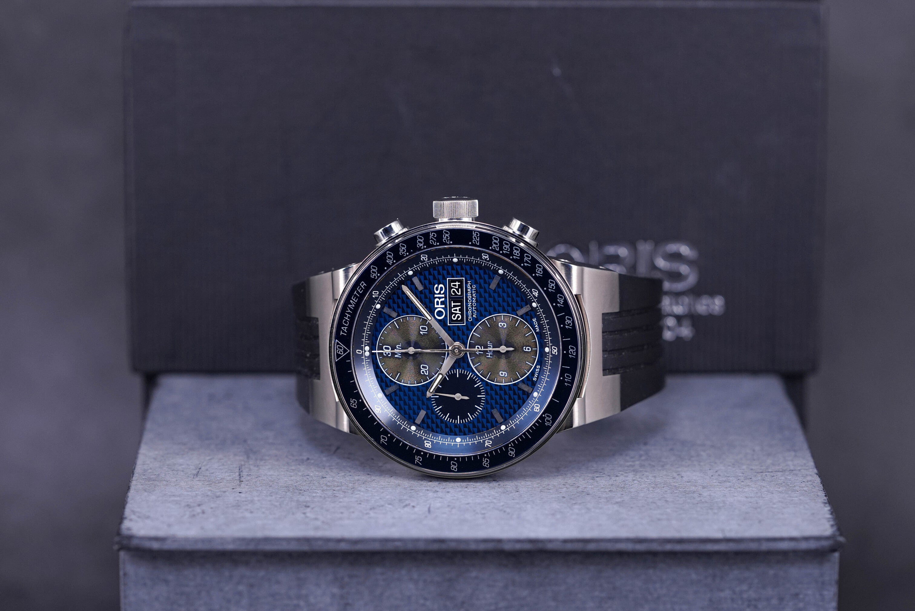 F1 MARK WEBBER CHRONOGRAPH TITANIUM BLUE CARBON-FIBER DIAL LIMITED EDITION (2006)