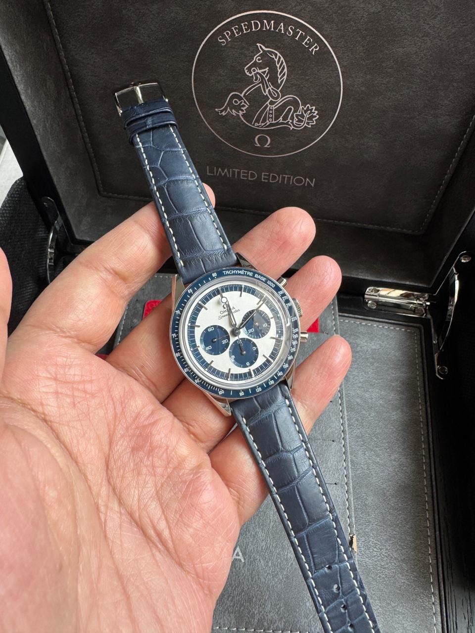 SPEEDMASTER MOONWATCH CK2998 BLUE LIMITED EDITION (2017)